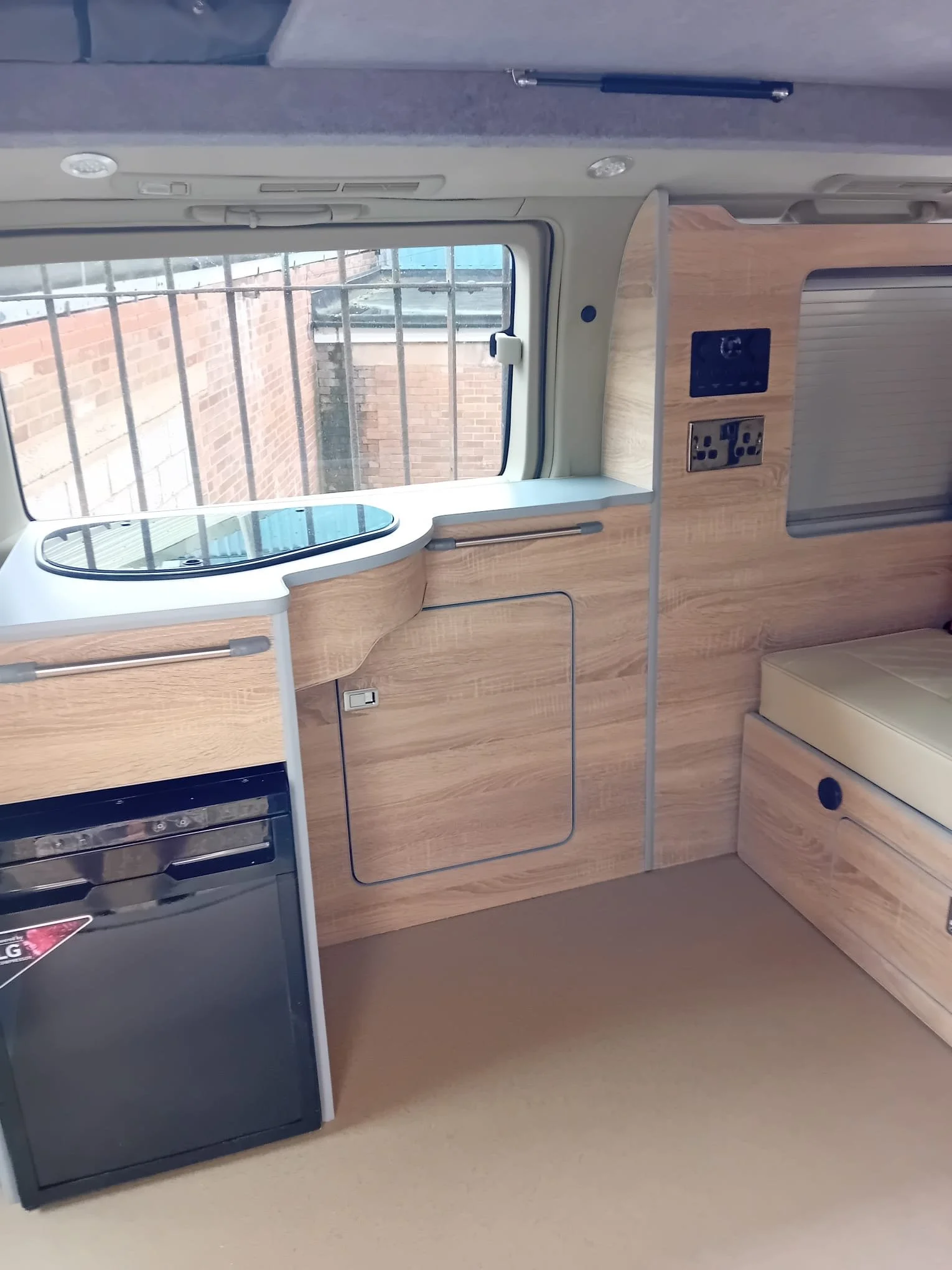 3 Seater Oak Conversion