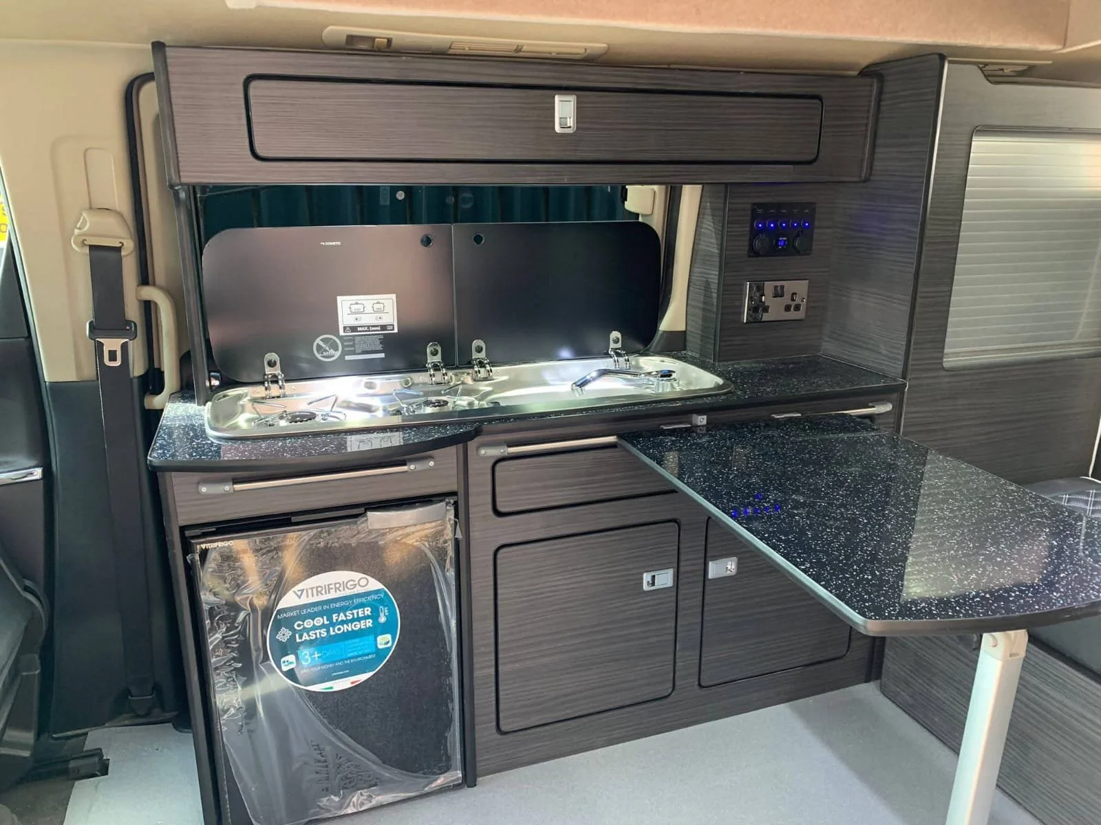 2 Seater Black Hacienda Conversion