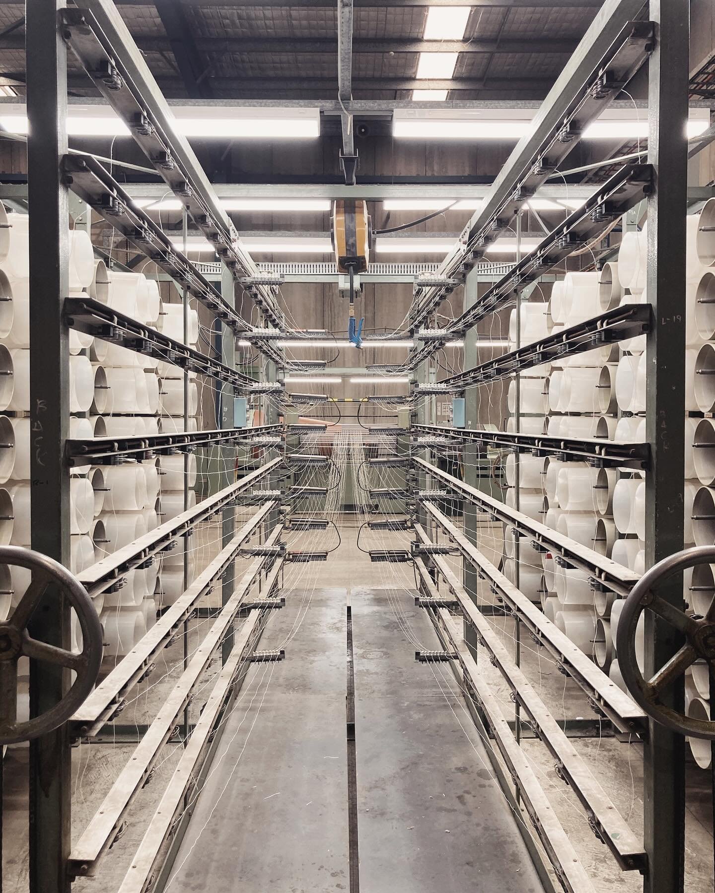 Hemp on the creel at Colan ✨