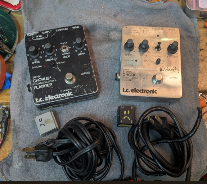 Vintage TC Pedal Power Mod