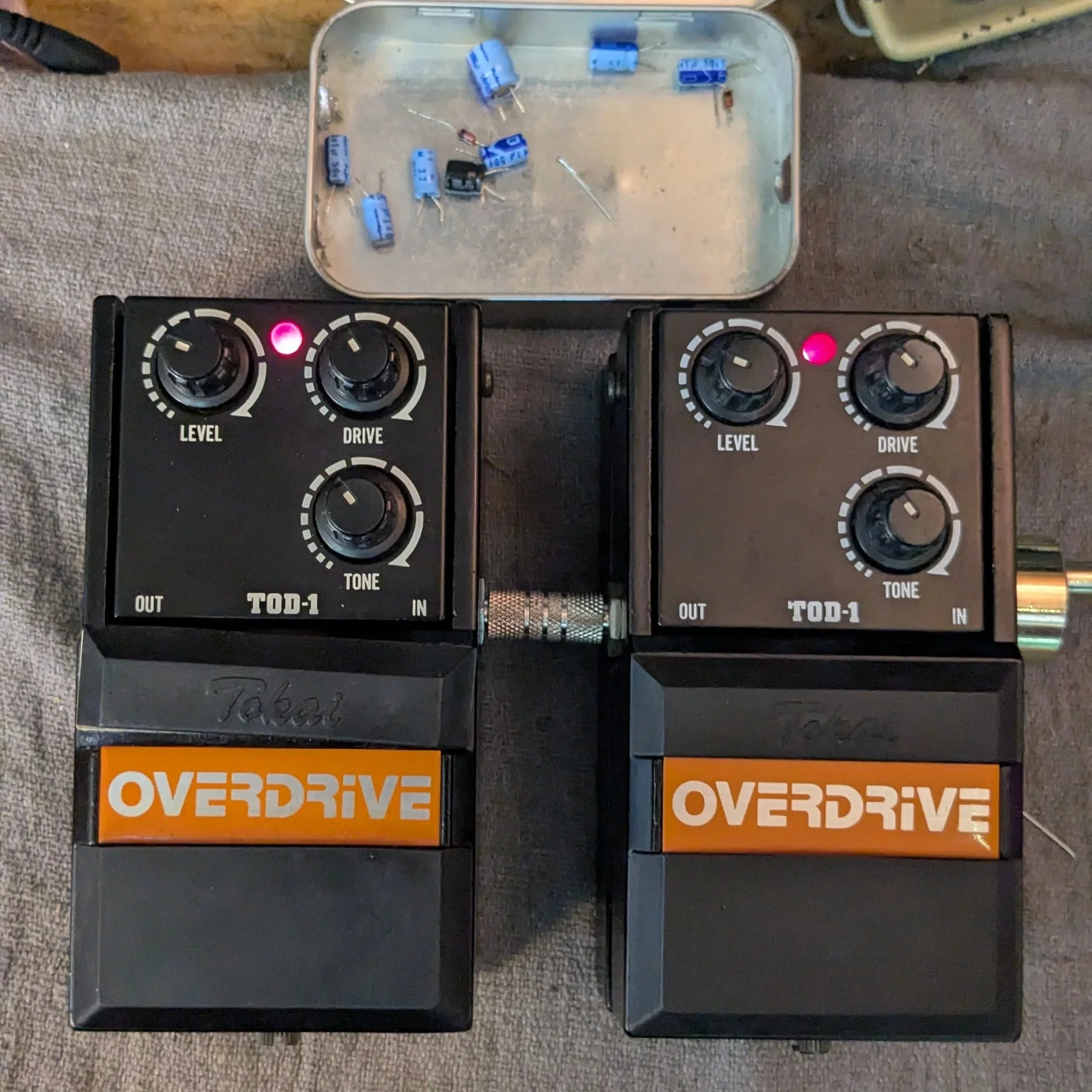 Vintage Tube Screamer Repair