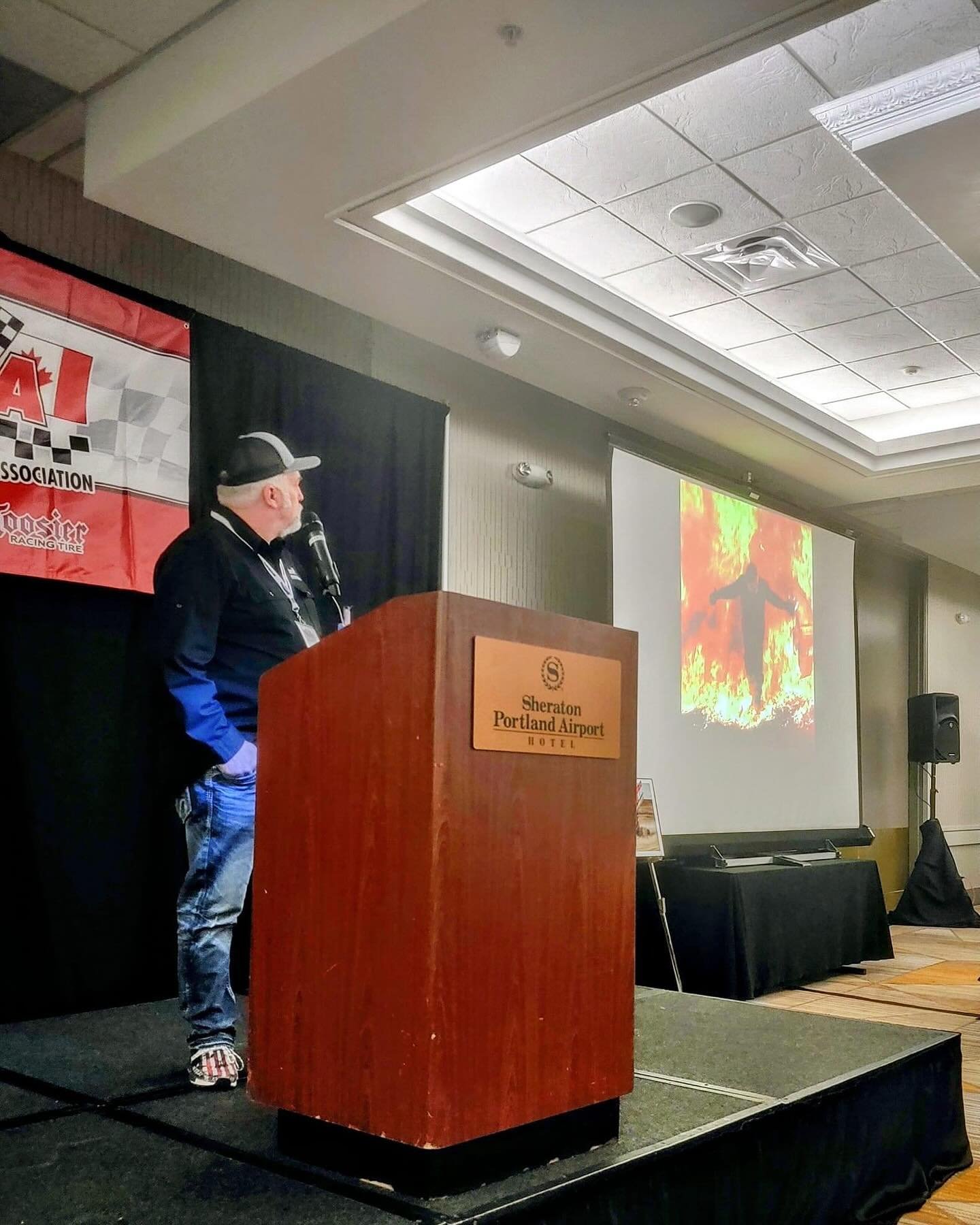 🚗💥 #ThrowbackThursday to a great moment with Mr Dizzy at the WARPA Convention!

It&rsquo;s always an honor to connect with the amazing people at the Western Auto Racing Promoters Association. 🏁

Mr Dizzy is excited to see everyone next week and st