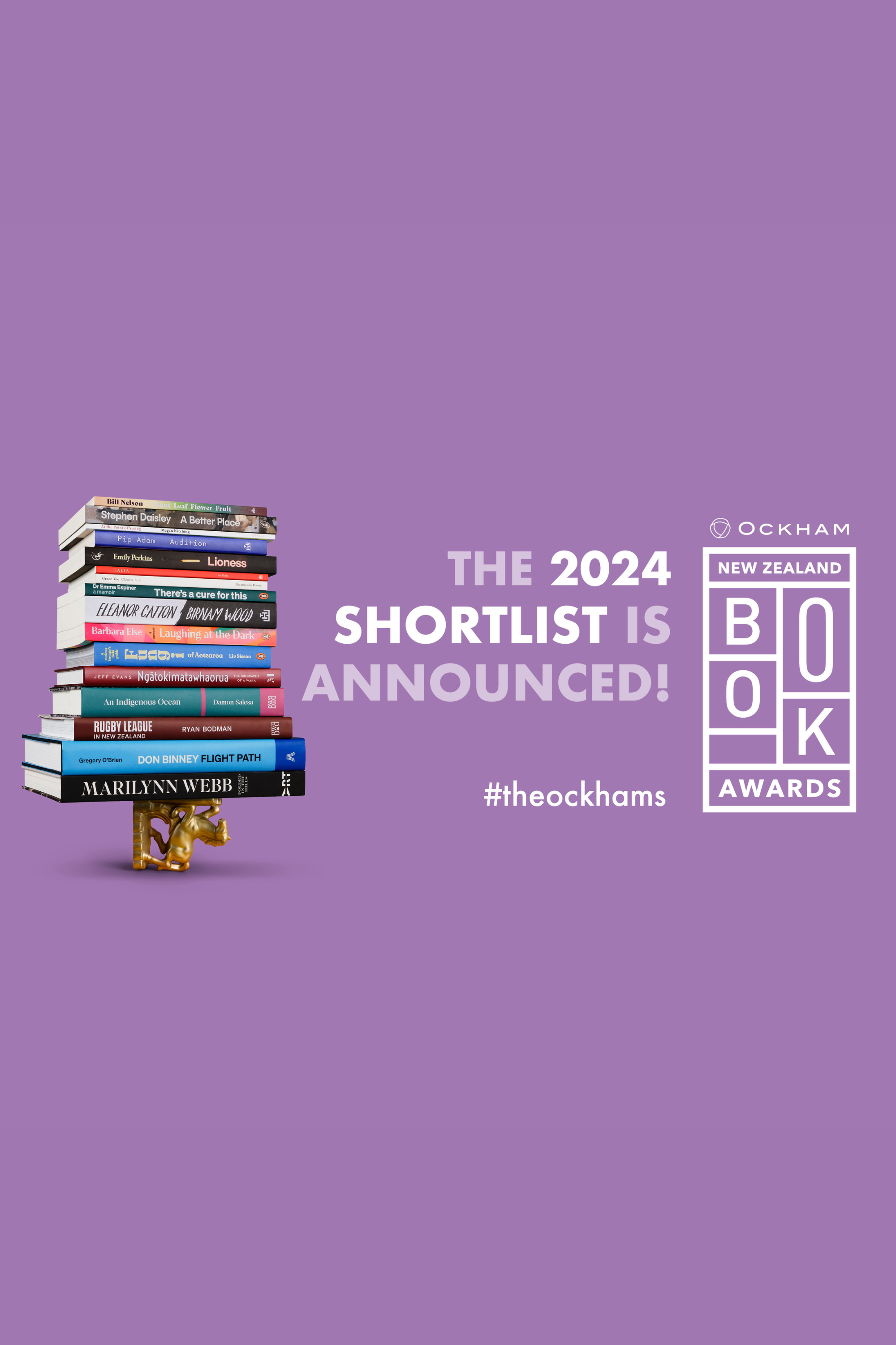 Celebrating the Ockham New Zealand Book Awards shortlist