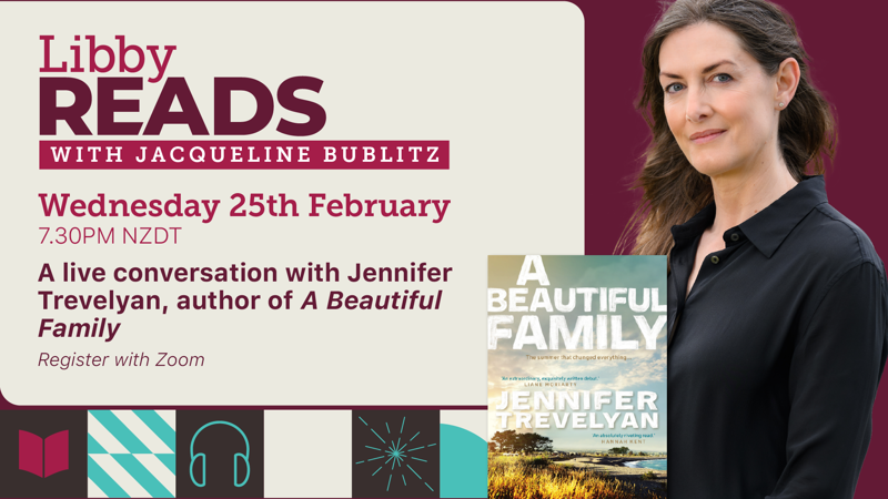 Award-winning author Jacqueline Bublitz to host new online book club celebrating New Zealand voices