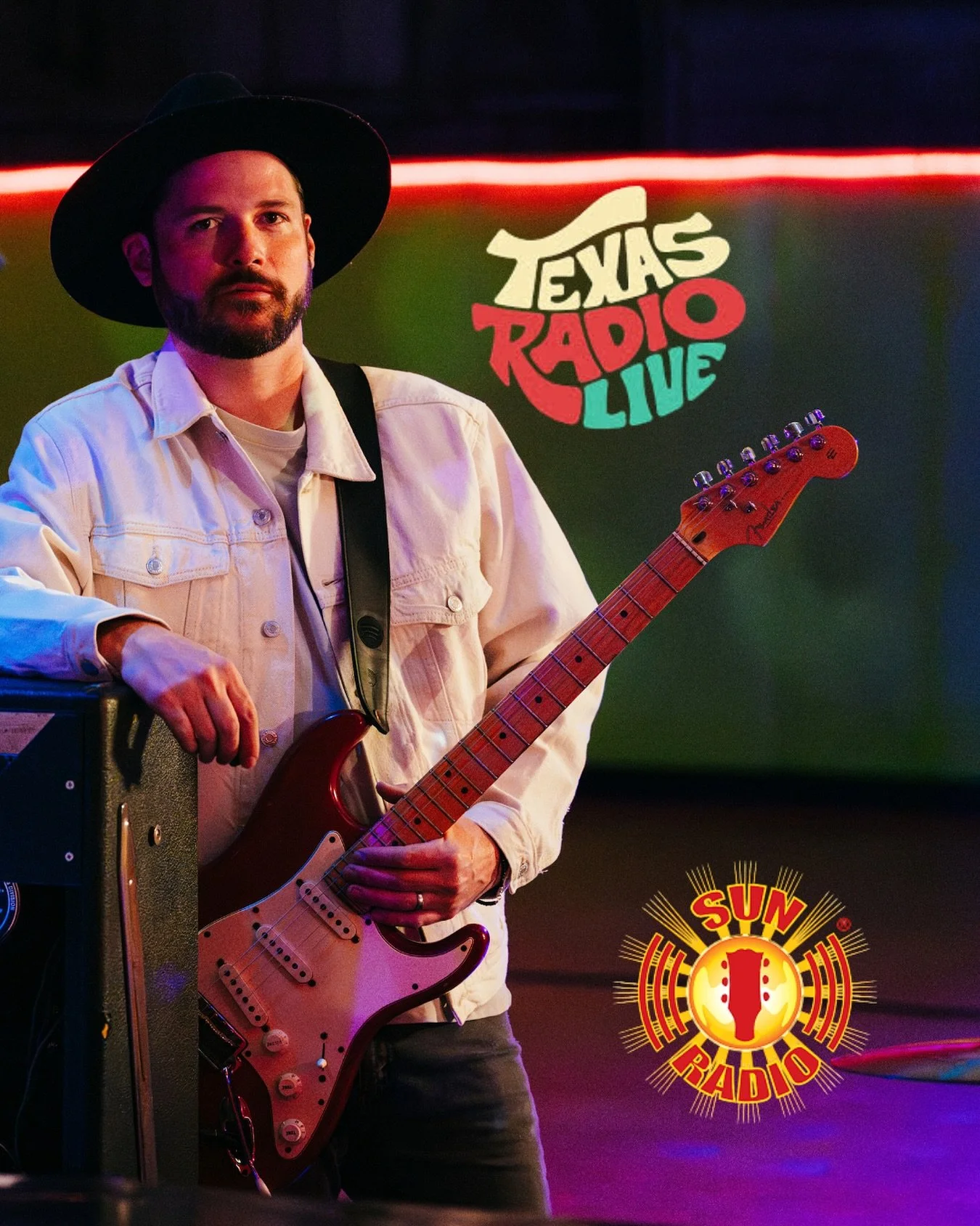 WE&rsquo;RE GOING LIVE ON AIR! So excited to be making our Texas Radio Live debut playing songs off the new album this upcoming Wednesday night at @halfstepbar in ATX. Brought to you by the beautiful people at one of my fav radio stations @sunradiotx