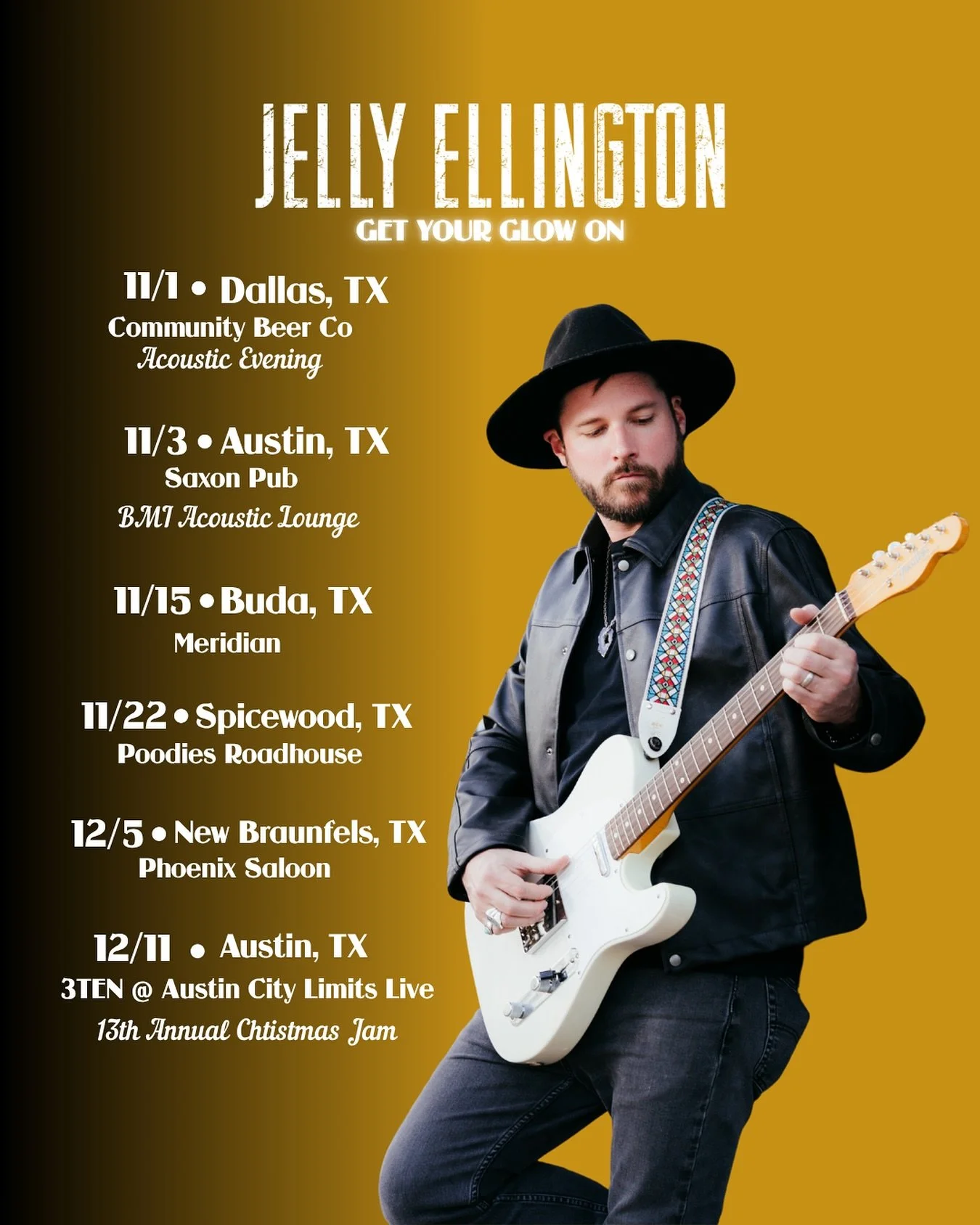 TEXAS, get your glow on. Dallas tonight, Christmas Jam 🌲 and a lot of goodies in between. 🌵 See you out there! 

Link in bio for 🎟️ 

📸 @ismaelquintanillaiii 
&bull;
&bull;
&bull;
&bull;
&bull;
&bull;
&bull;
&bull;
&bull;
&bull;
&bull;
&bull;
&bu