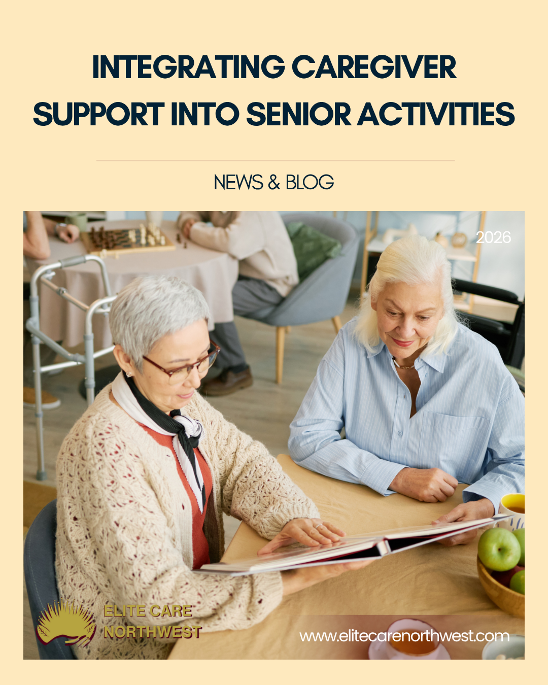 Integrating Caregiver Support into Senior Activities