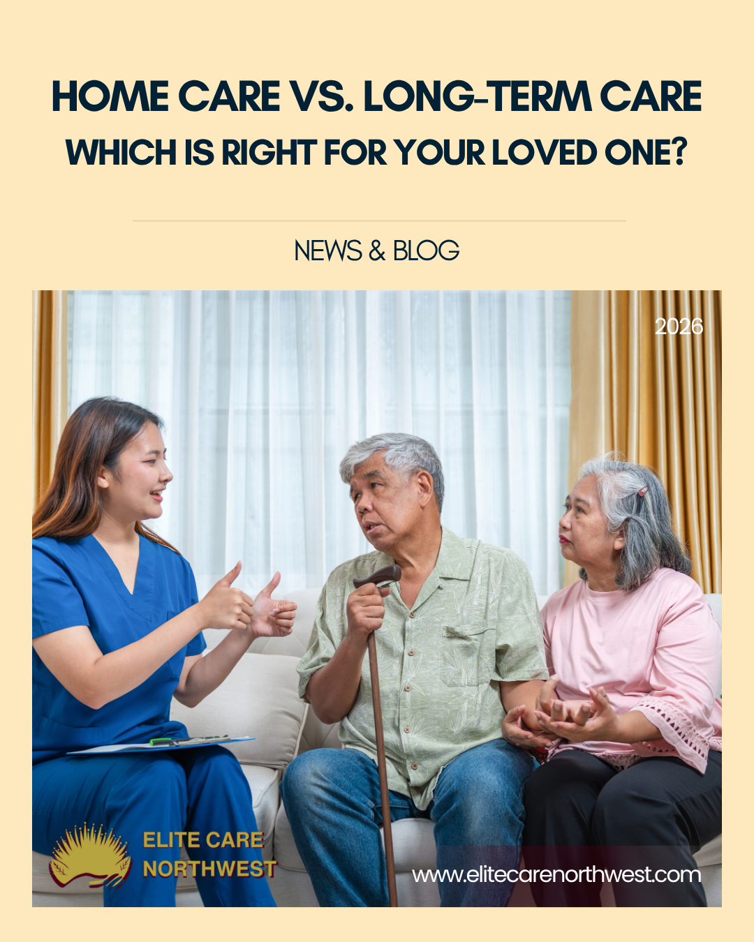 Home Care vs. Long-Term Care: Which Is Right for Your Loved One?