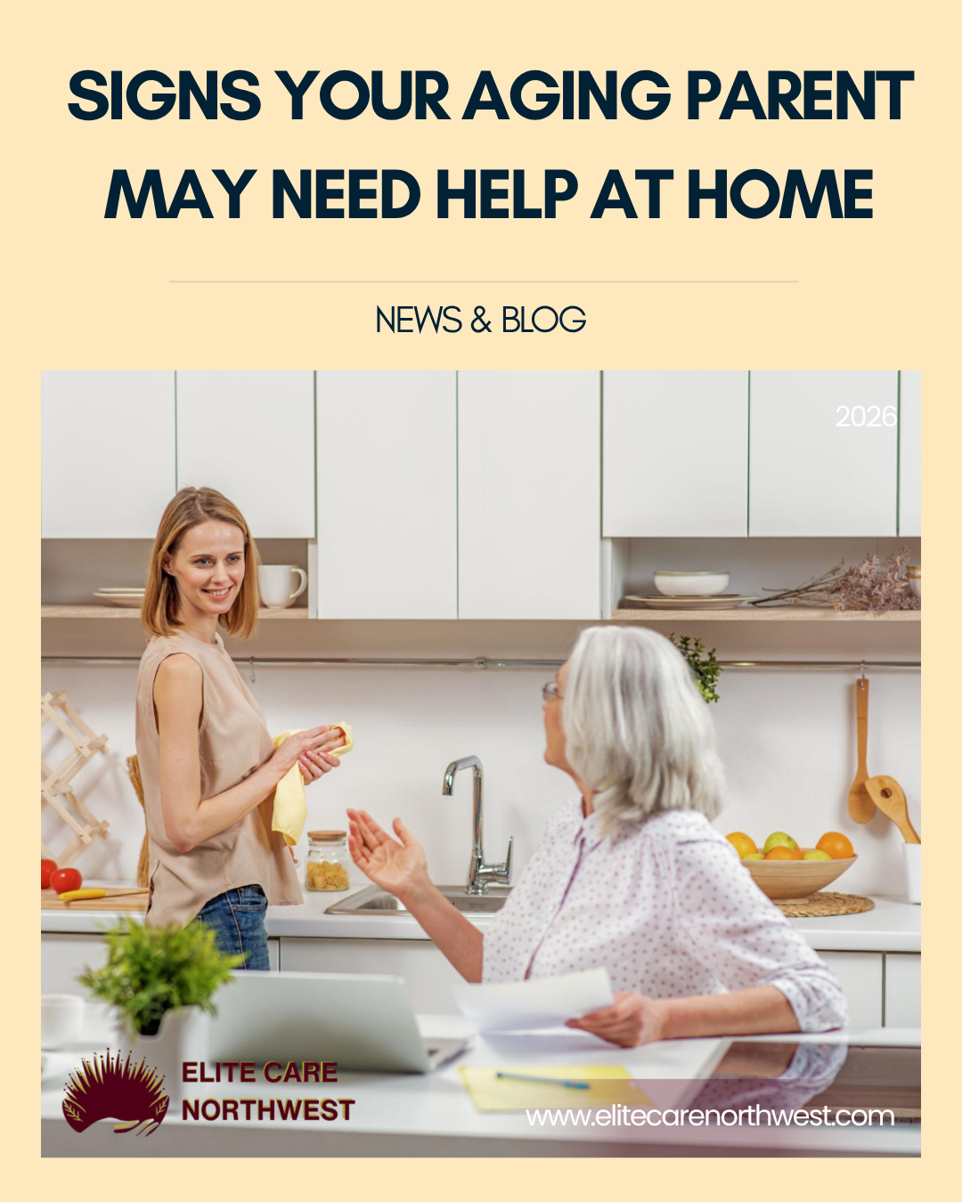 Signs Your Aging Parent May Need Help at Home