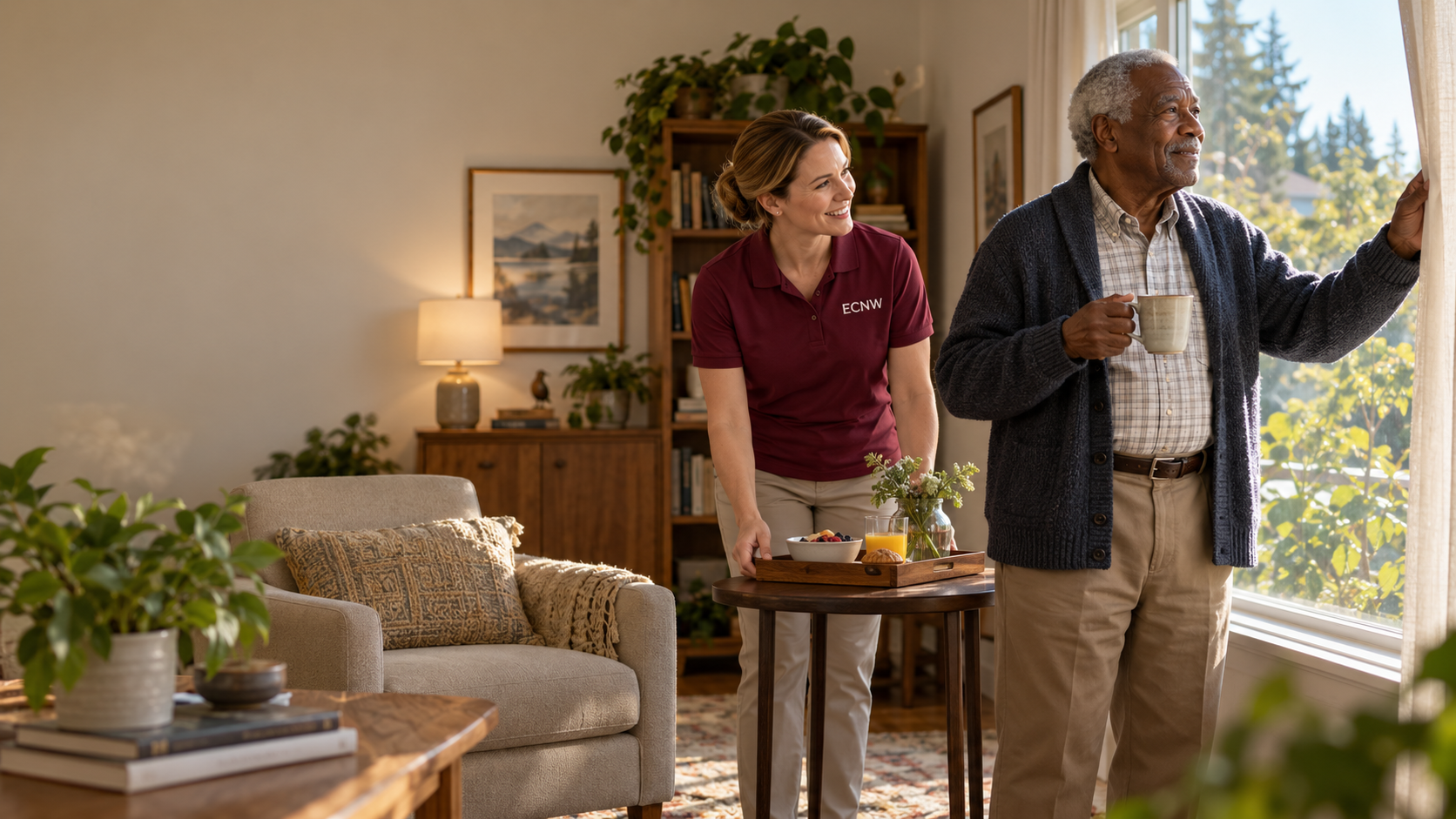 Warm In-Home Care Morning
