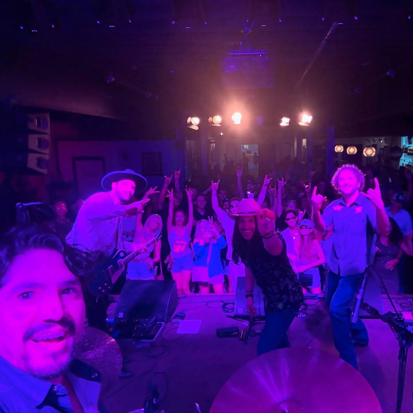 Thanks for a great night Austin! Always love playing for the hometown crowd. #gettheledout 🕺