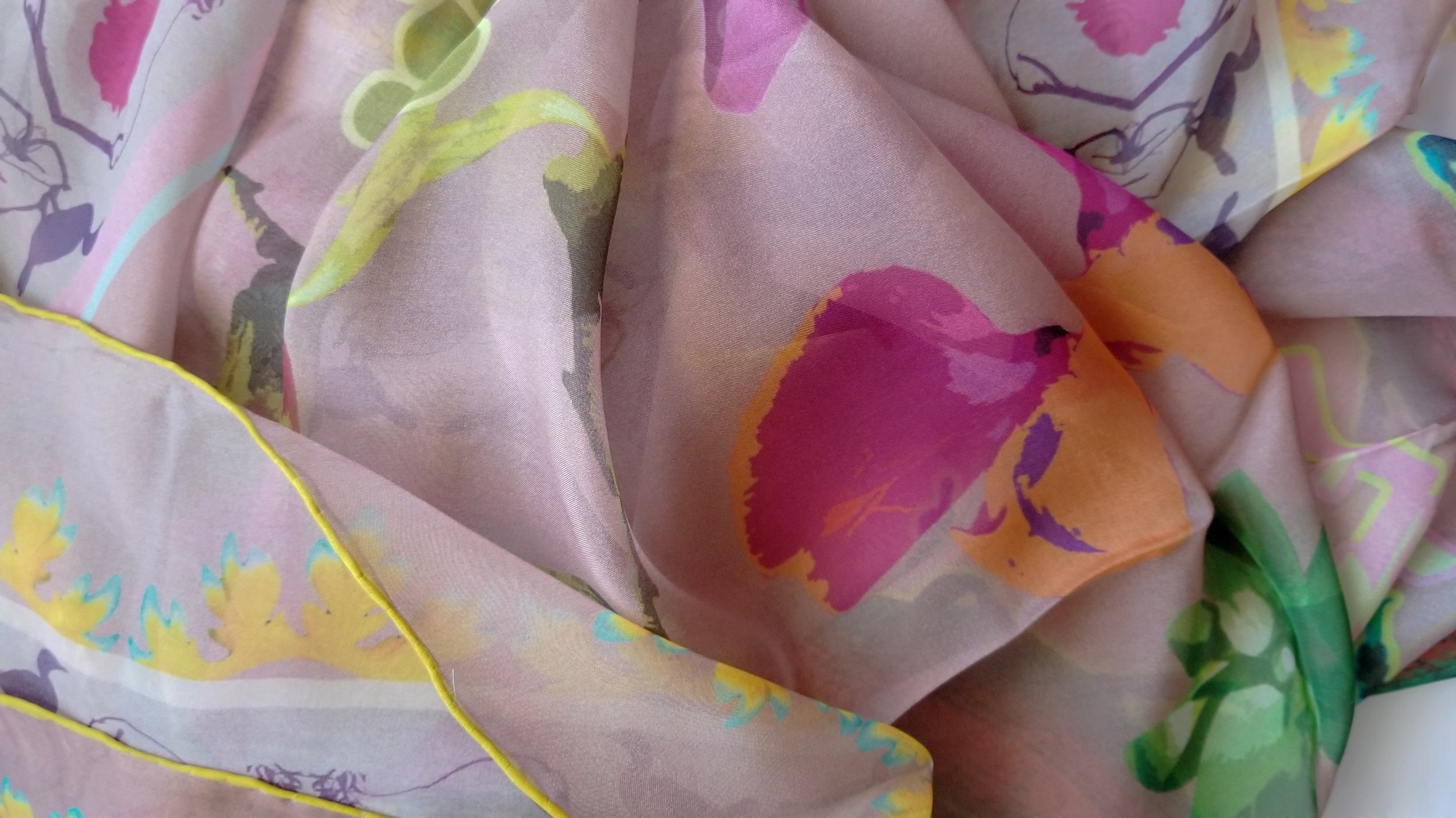 silk chiffon scarf sarong shawl