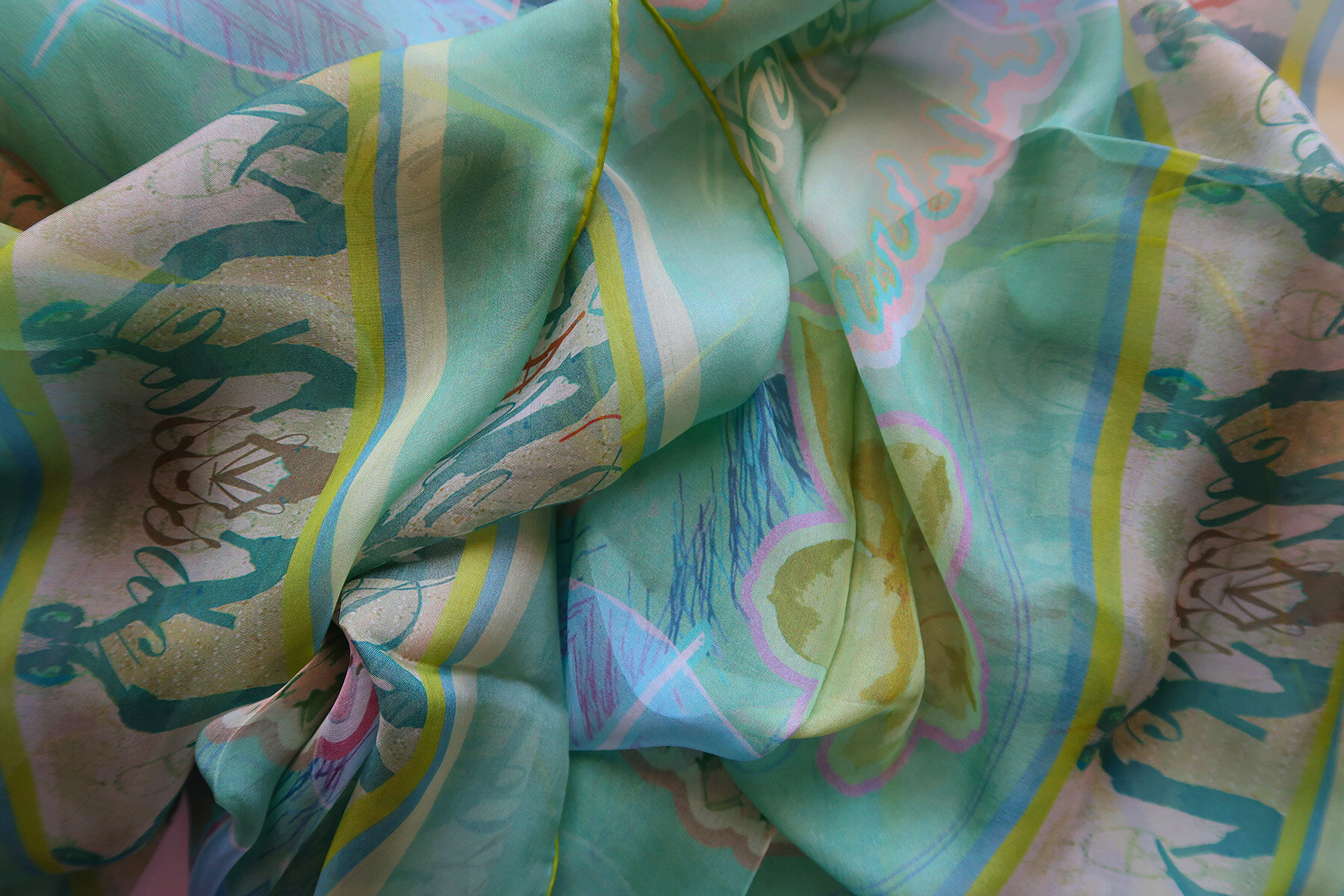 silk chiffon scarf sarong shawl