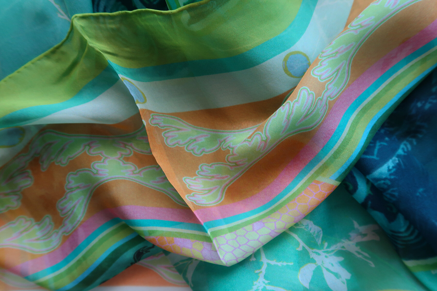 silk chiffon scarf sarong shawl
