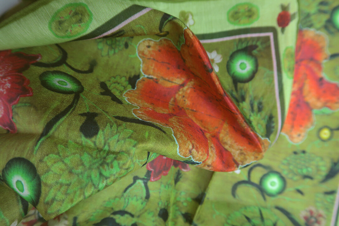 silk cotton bandana