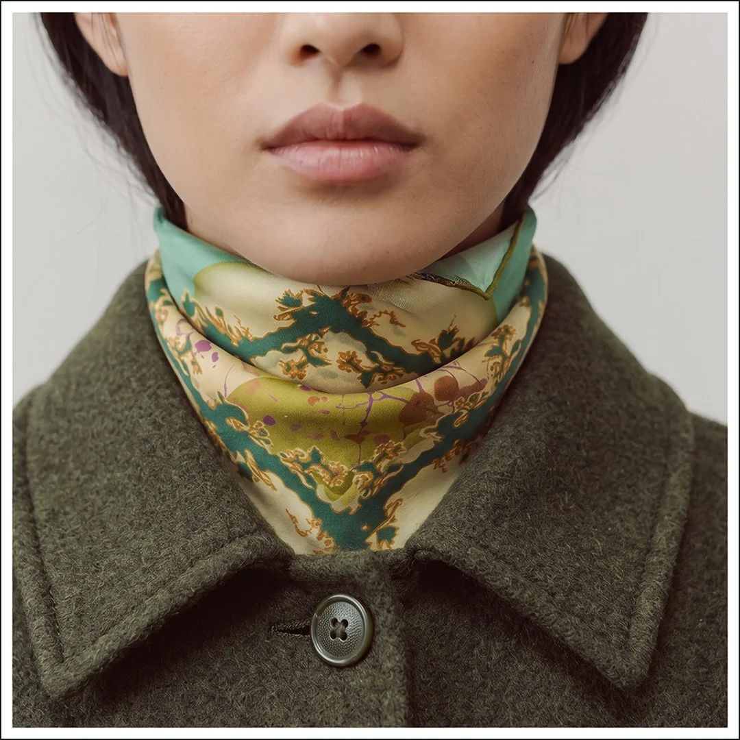 Fall in Silk: How to Style Silk Scarves for Autumn