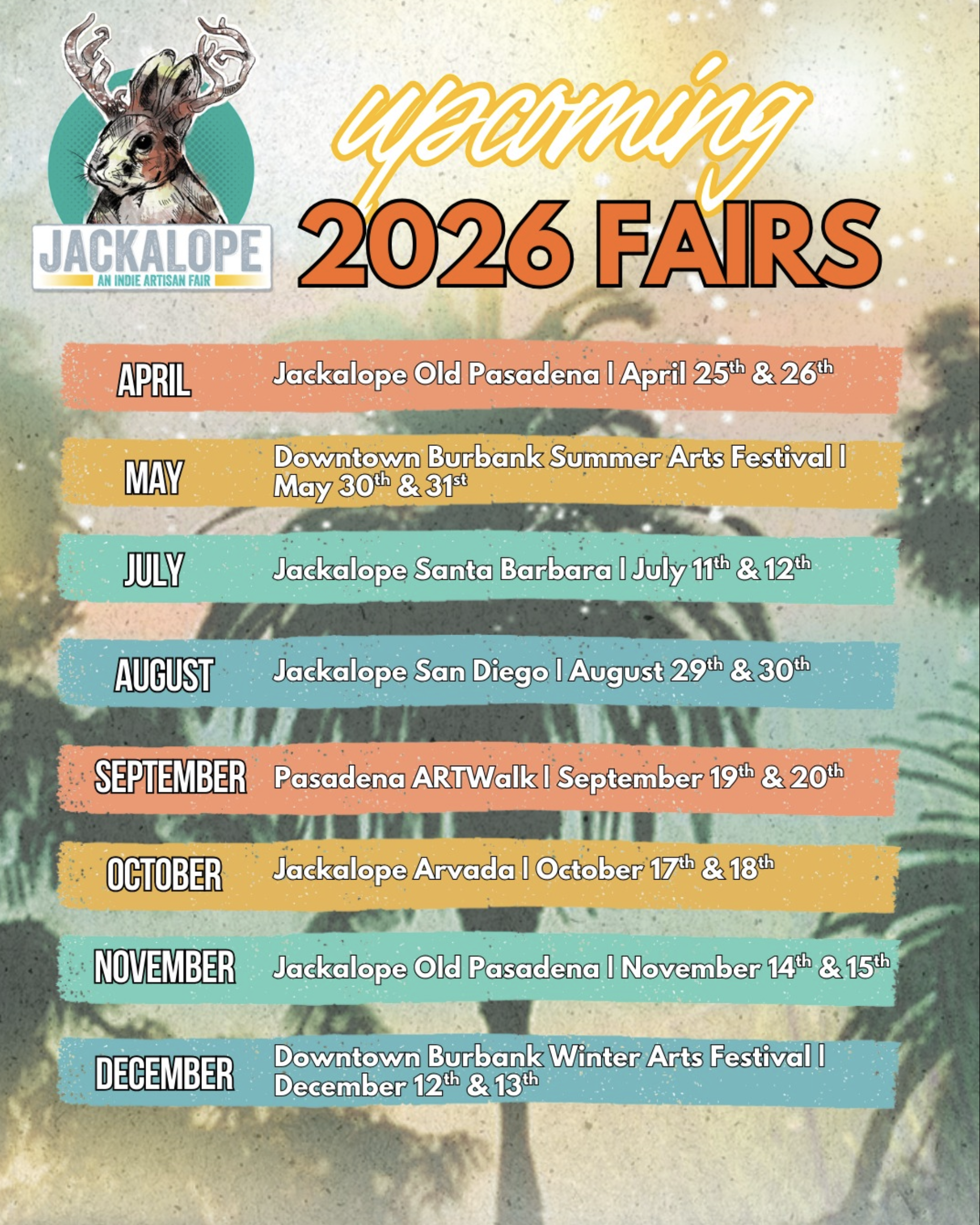 UPCOMING MARKET FAIRS