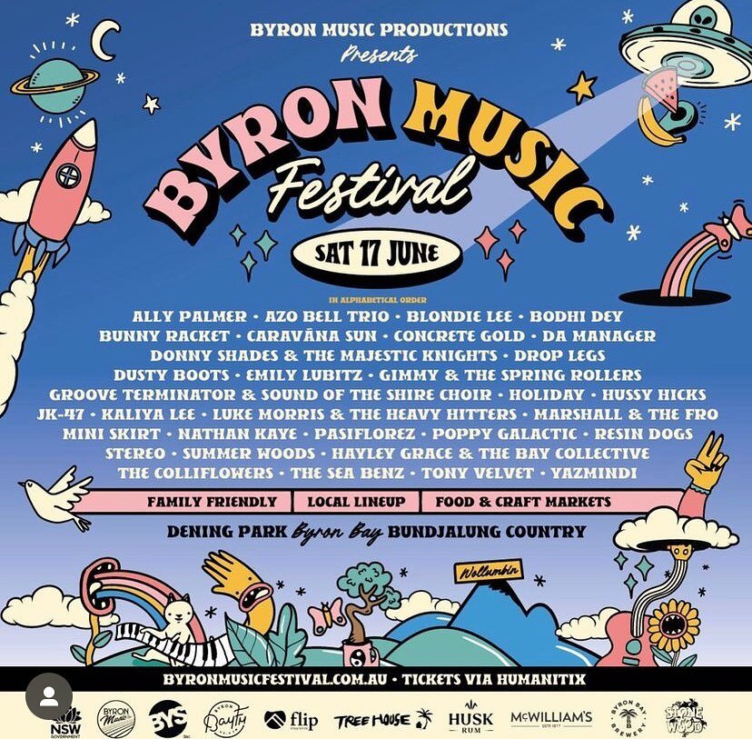 Have you got your tickets to @byronmusicfest ? 

Byron Music Festival is pathing the way for greener festivals by partnering with us to calculate and offset unavoidable carbon emission. They have implement a range of amazing sustainability initiative