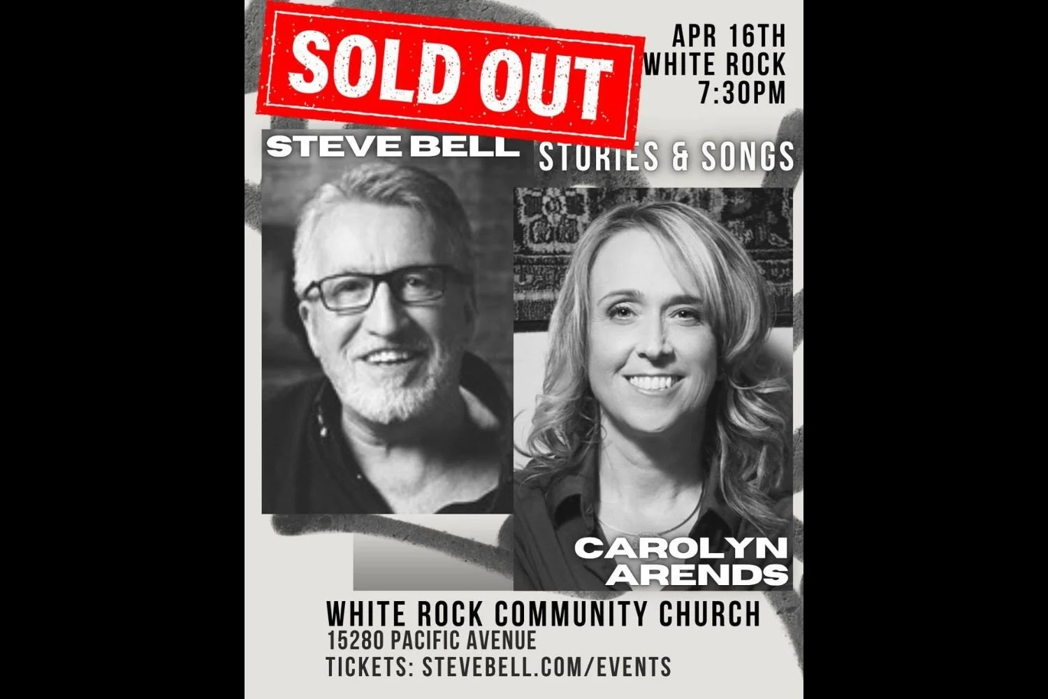 Steve Bell and Carolyn Arends in White Rock