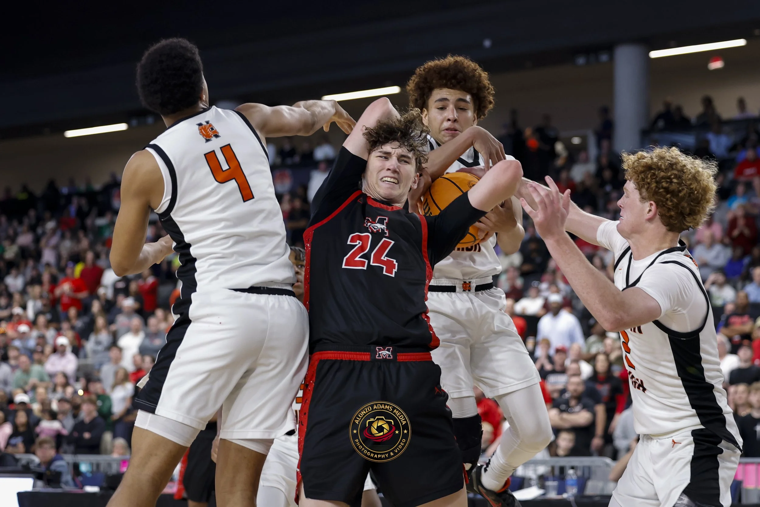 Mustang Broncos vs Norman Tigers OSSAA Basketball 6A State Championship Photo Gallery