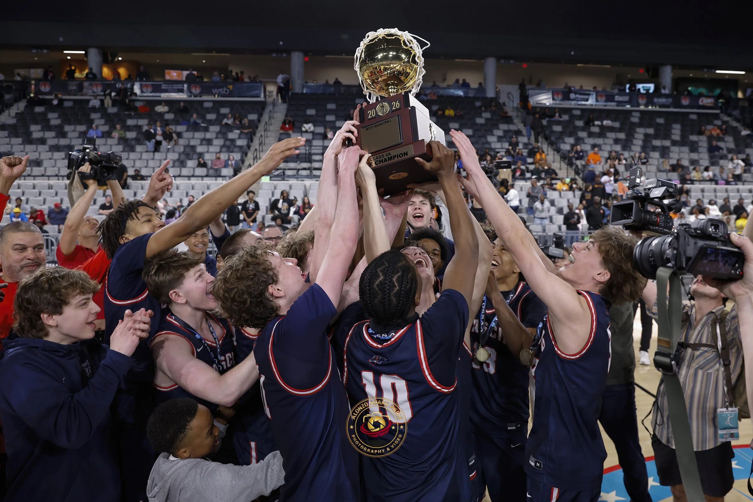 Douglas vs Cascia Hall OSSAA 4A Boys Basketball State Championship Gallery