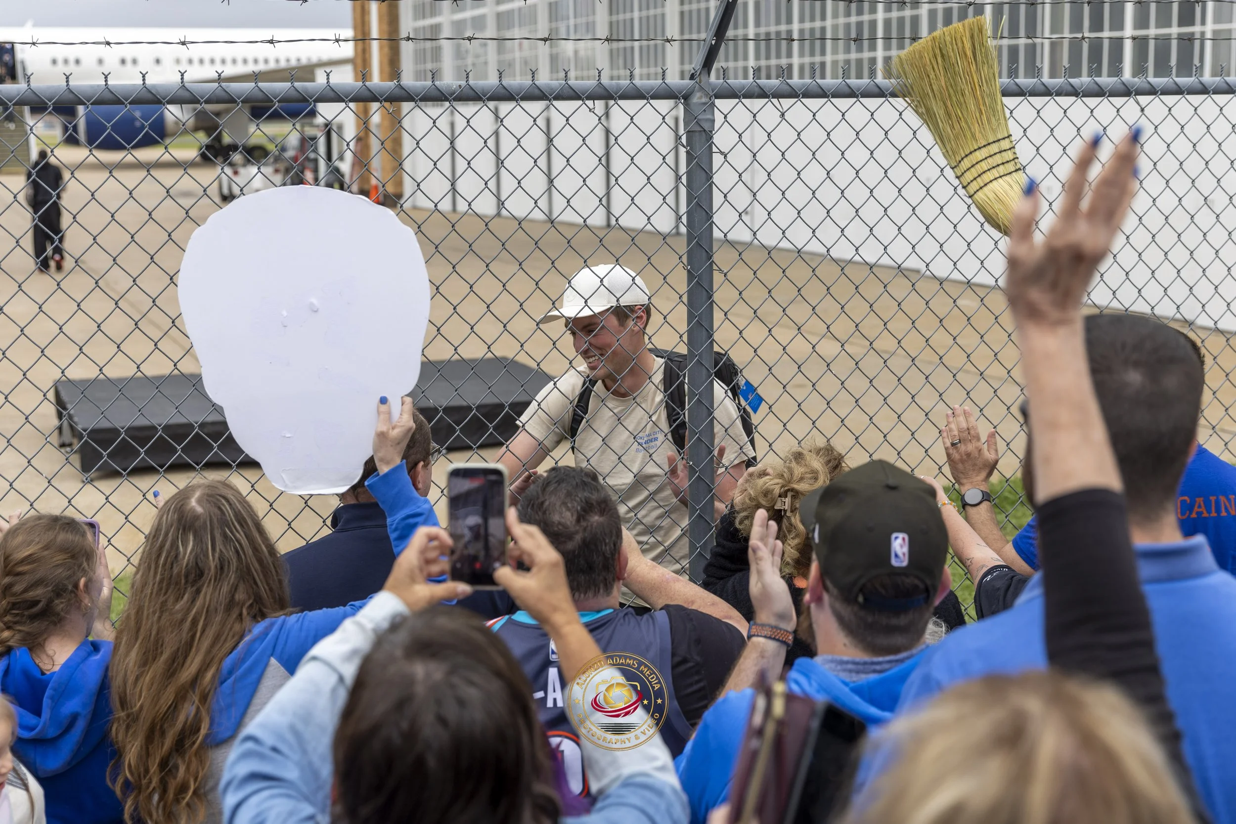 OKC Thunder Return Home to Electric Welcome After Playoff Sweep of Suns