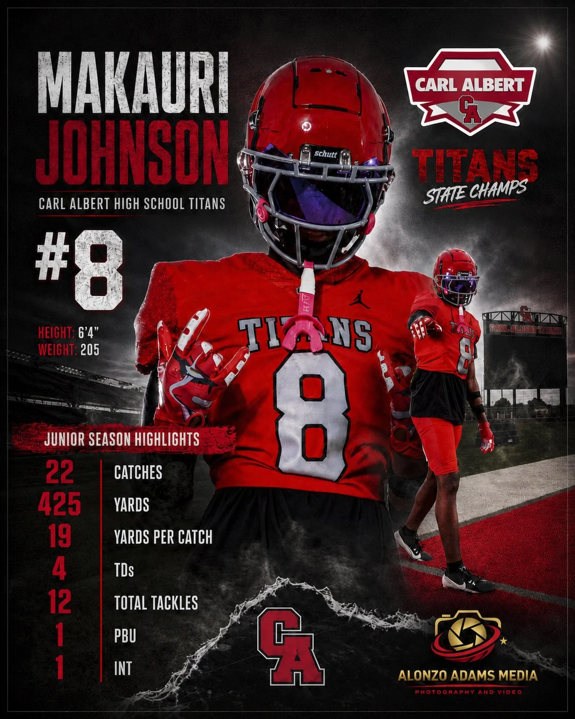 Athlete Spotlight Sports: Makauri Johnson’s Journey From Adversity to State Champion