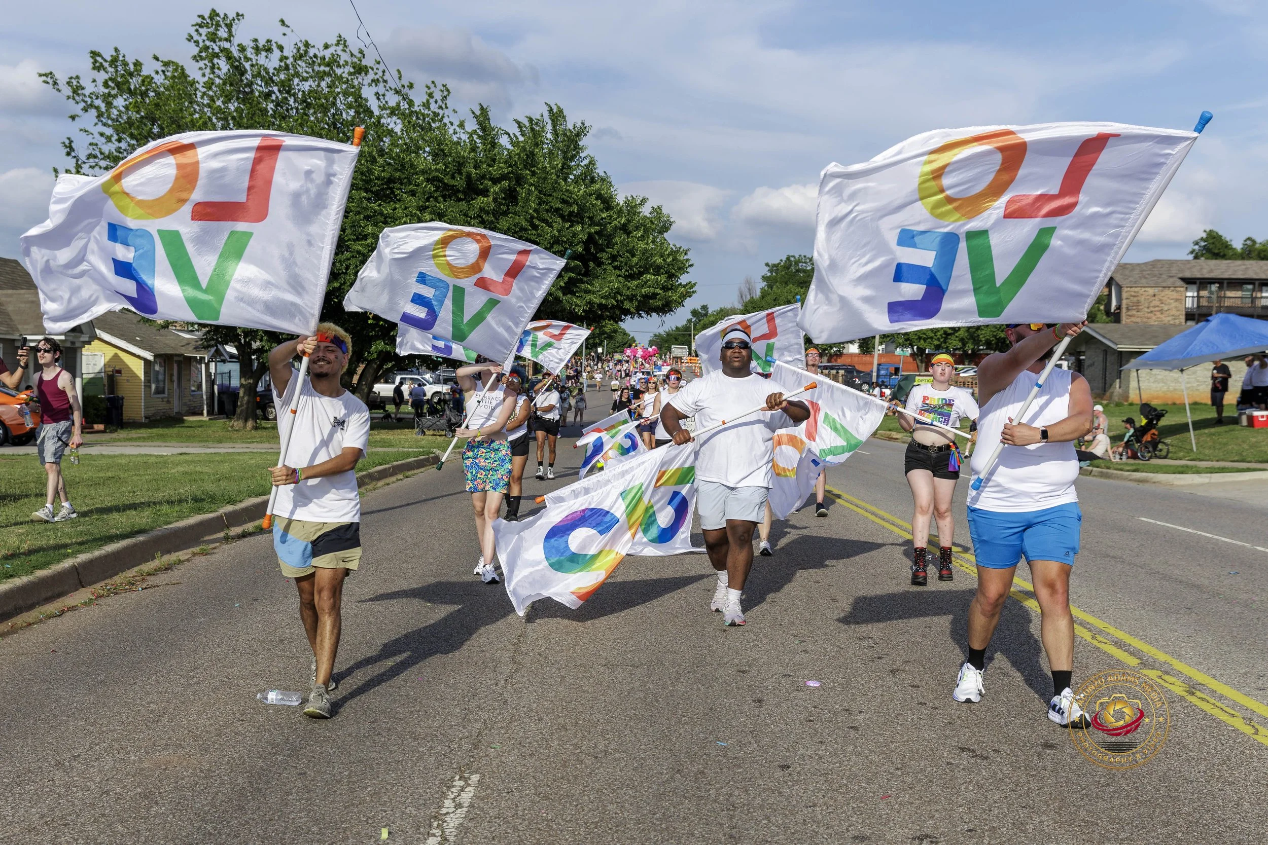 OKC Pride Guard Makes Its Debut at Pride on 39th Street Parade