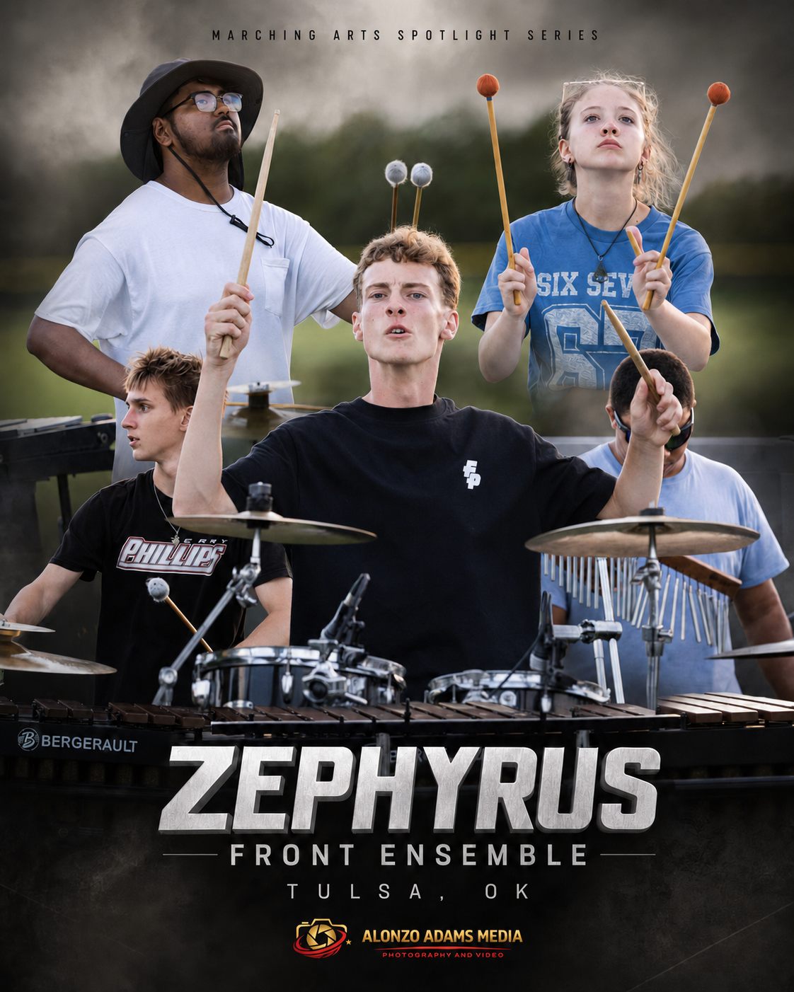 Marching Arts Spotlight by Alonzo Adams Media: Zephyrus Front Ensemble