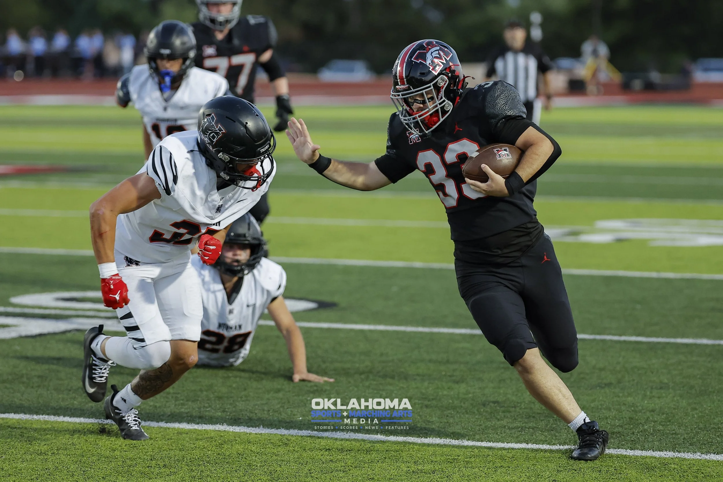 Mustang defeats Norman football 44-6.