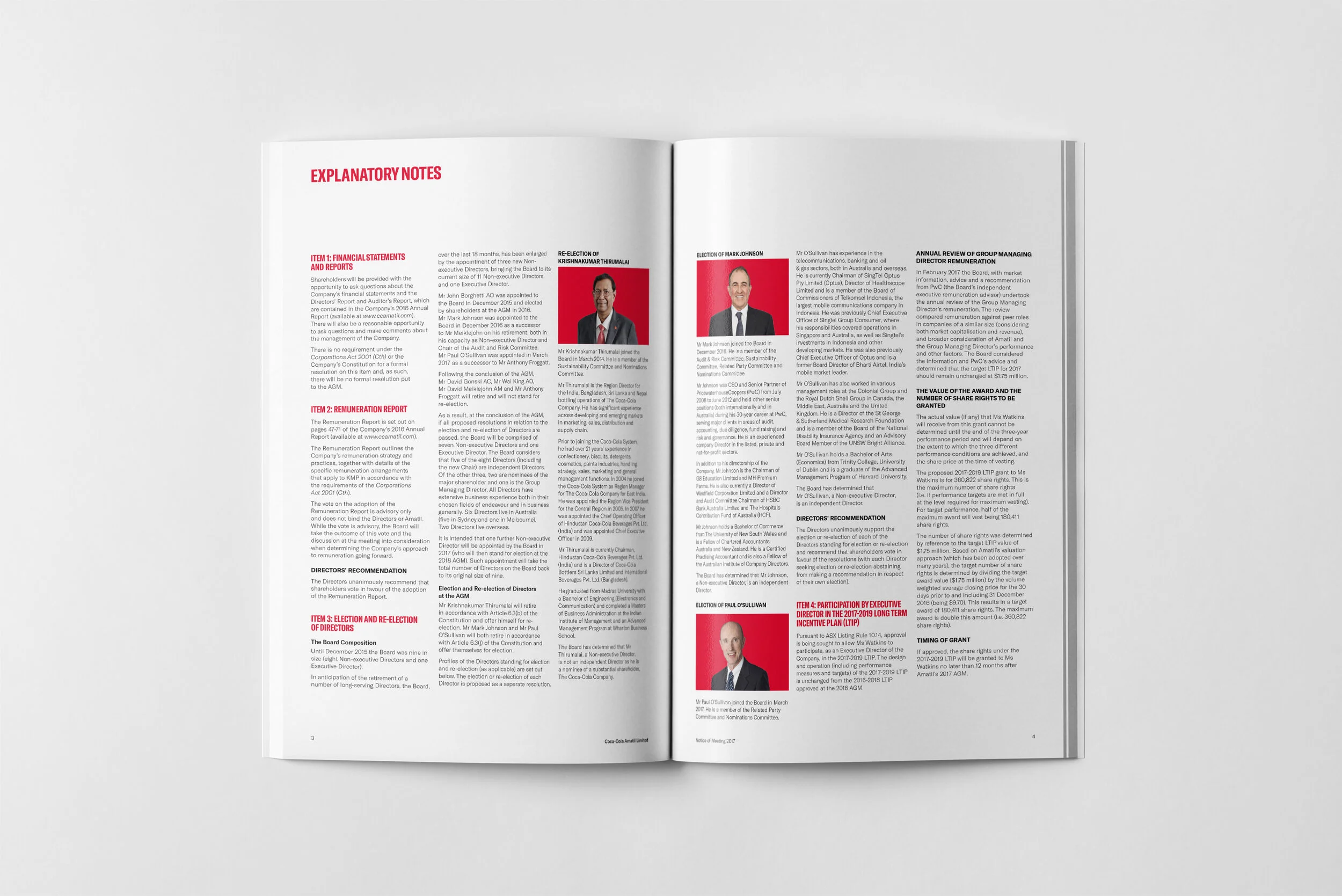 Coca-Cola Amatil Annual Report 2016