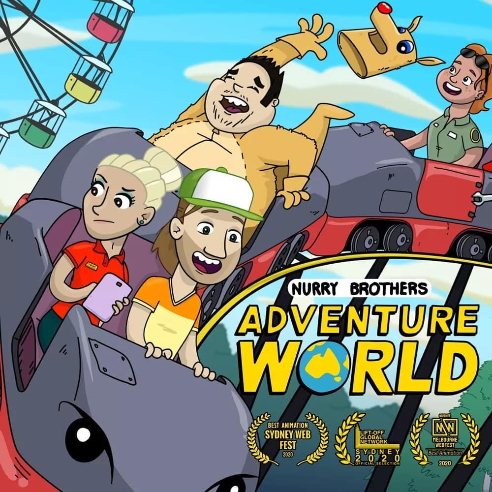 Congratulations to our Animation Director @timandrews85 for winning Best Animation in the @sydneywebfest for his animation, Nurry Brothers Adventure World.