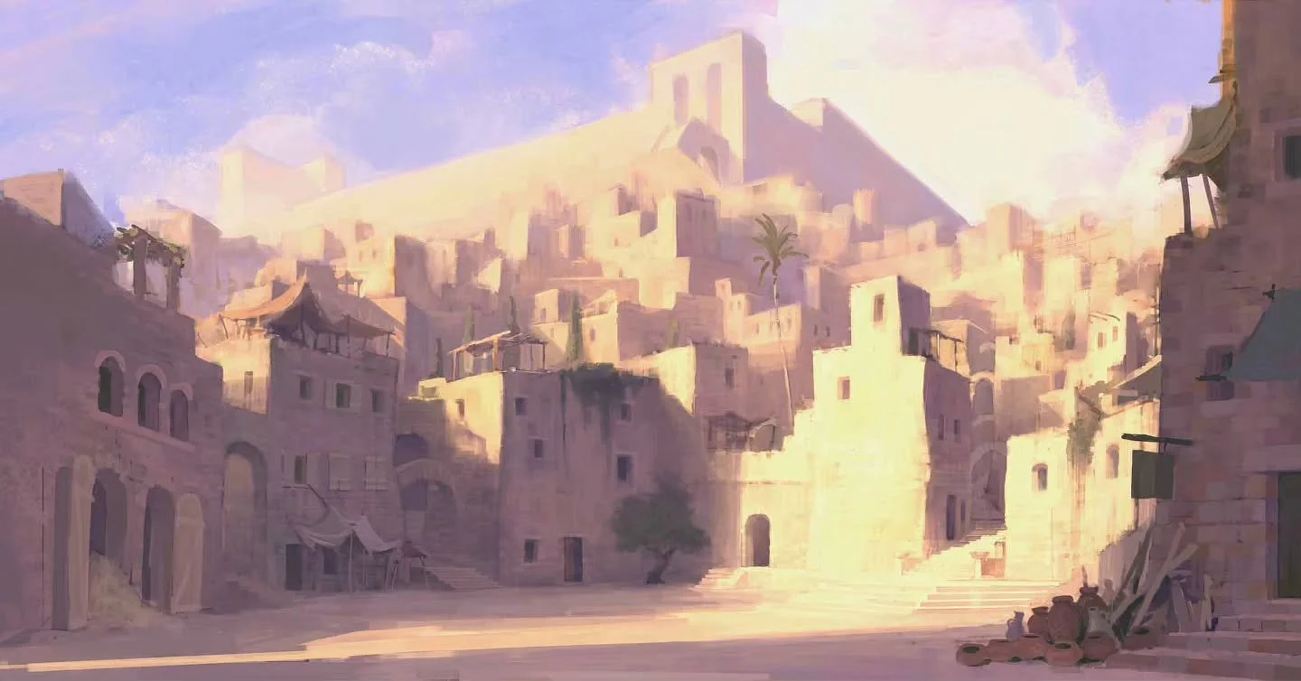 One of our many favourite background layouts. 

#animationaustralia #background #layout #jerusalem #2danimation #2dartist #bluebandicoot