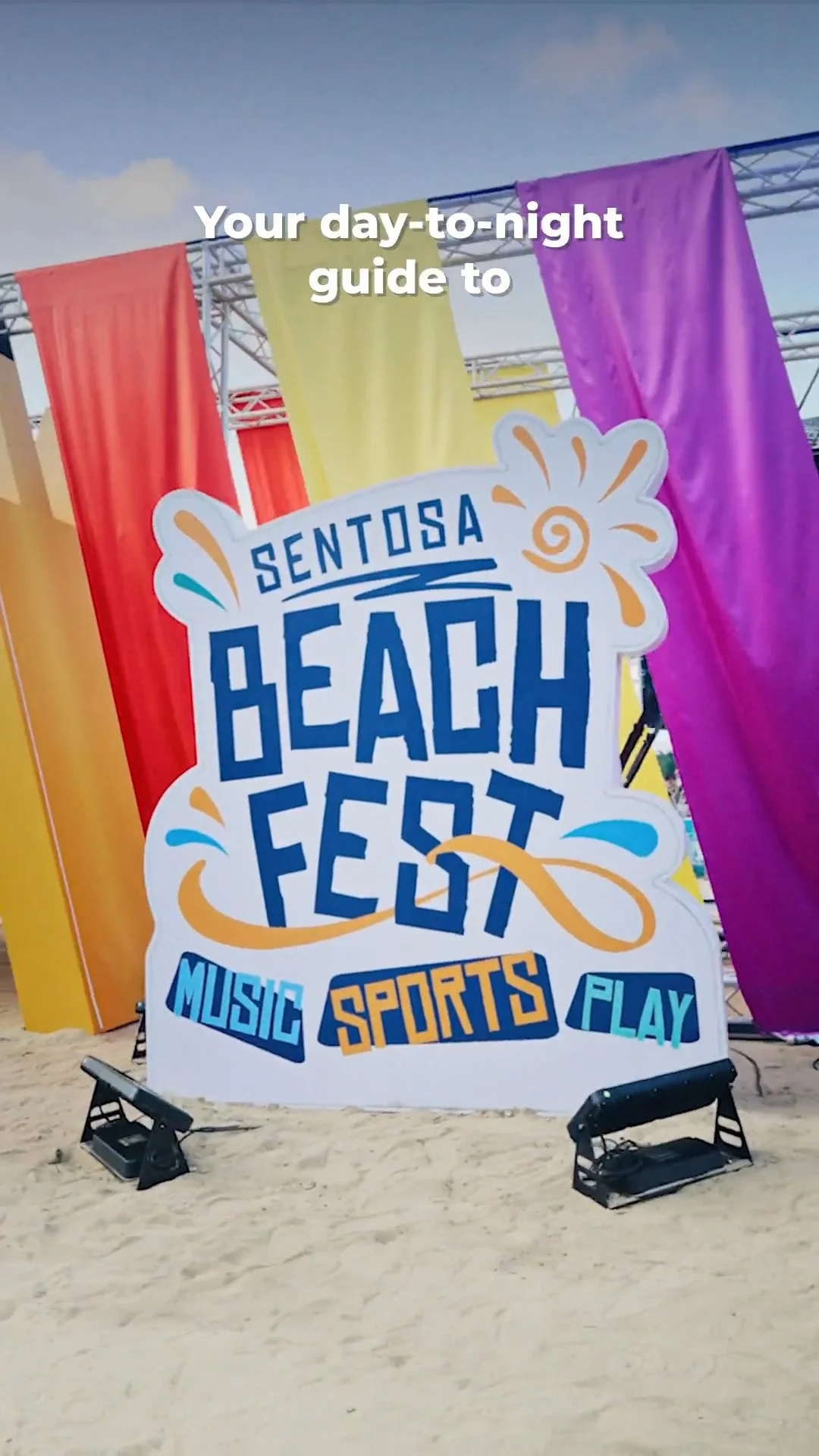 High-Energy on Siloso: Filming the Sentosa Beach Fest 2026