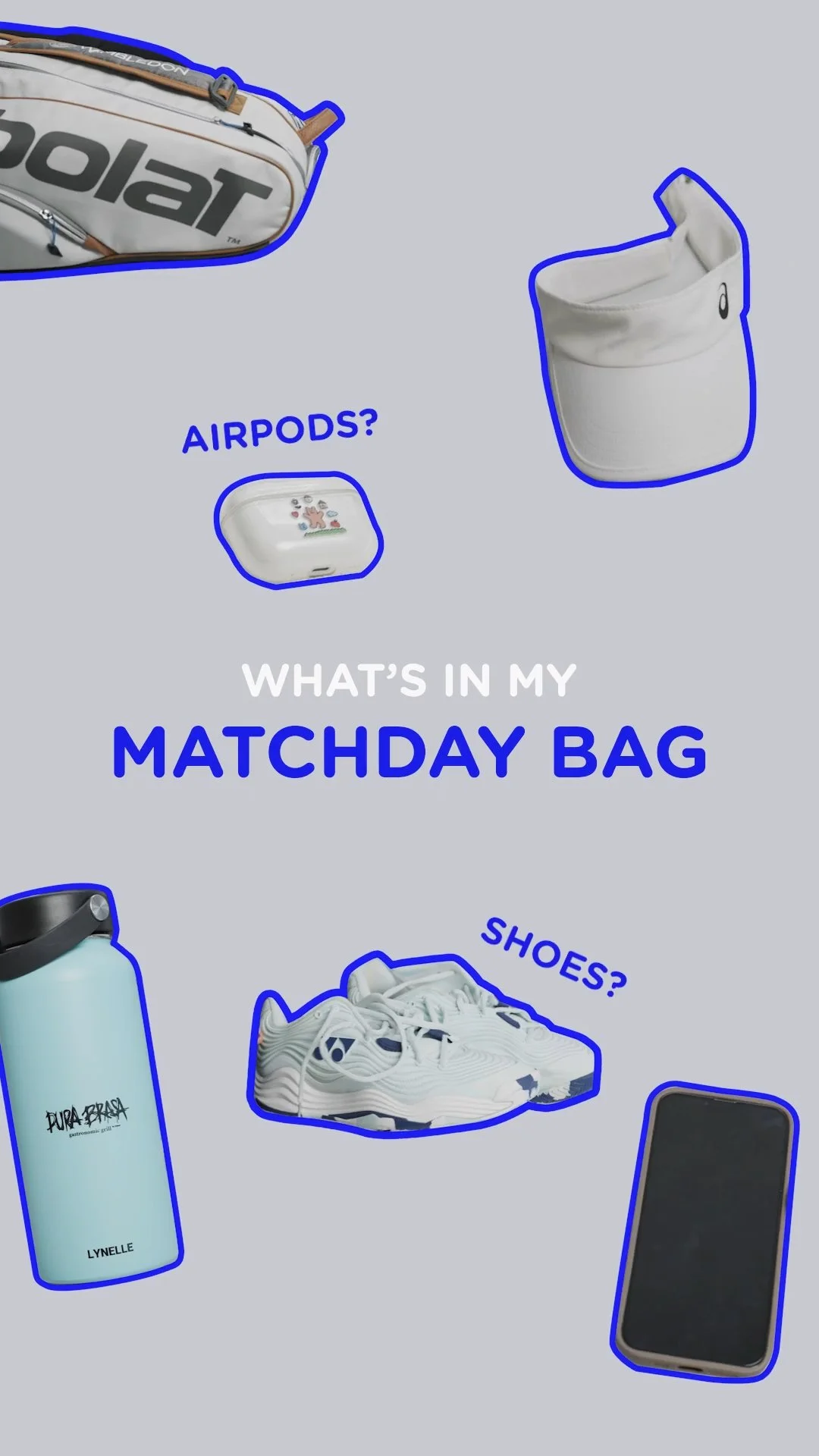Singapore Tennis Open 2025 | What's In My Match Day Bag?