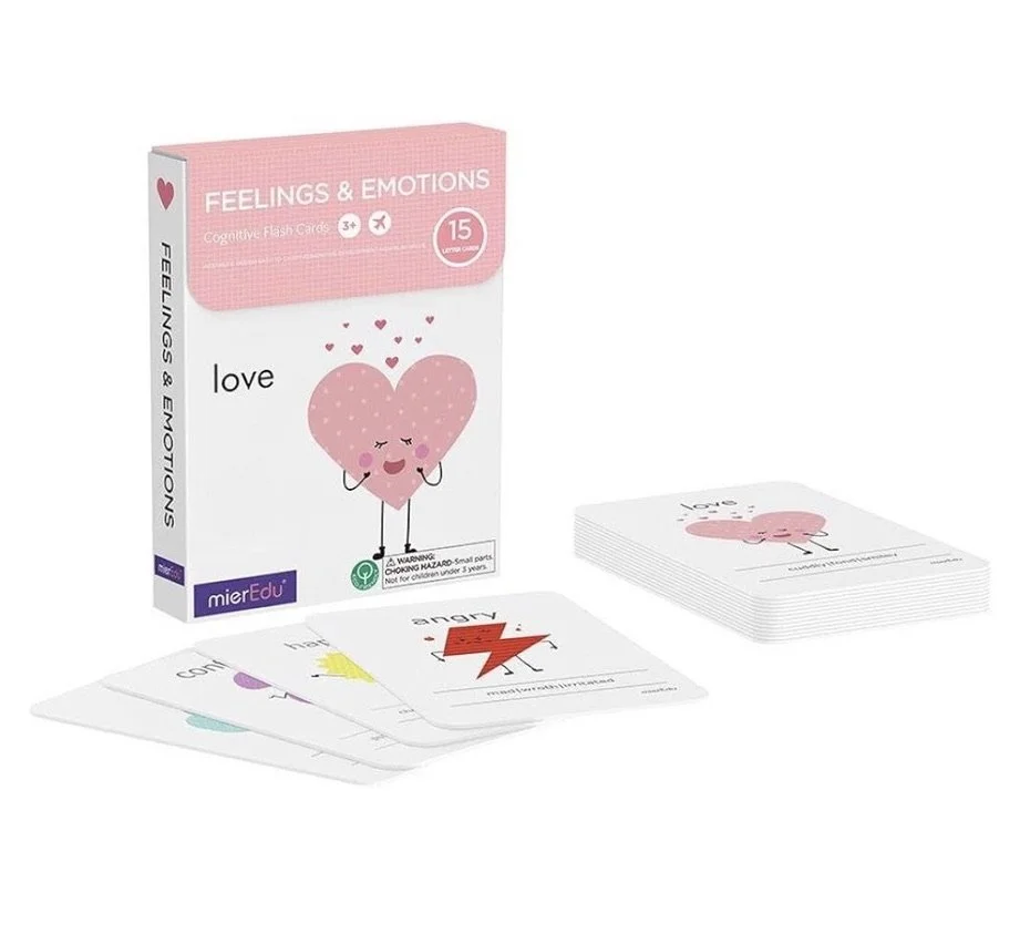 mierEdu Cognitive Flash Cards - Feelings & Emotions