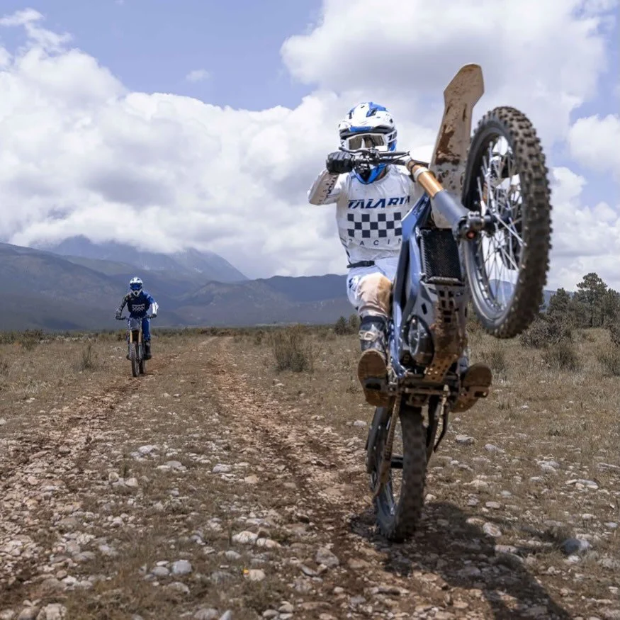 Don&rsquo;t be stupid.

We&rsquo;ll say it LOUDER!! Off-road models are for off-road use only &mdash; not public roads.

And FFS&hellip; wear a HELMET!!! ⛑️⚡️