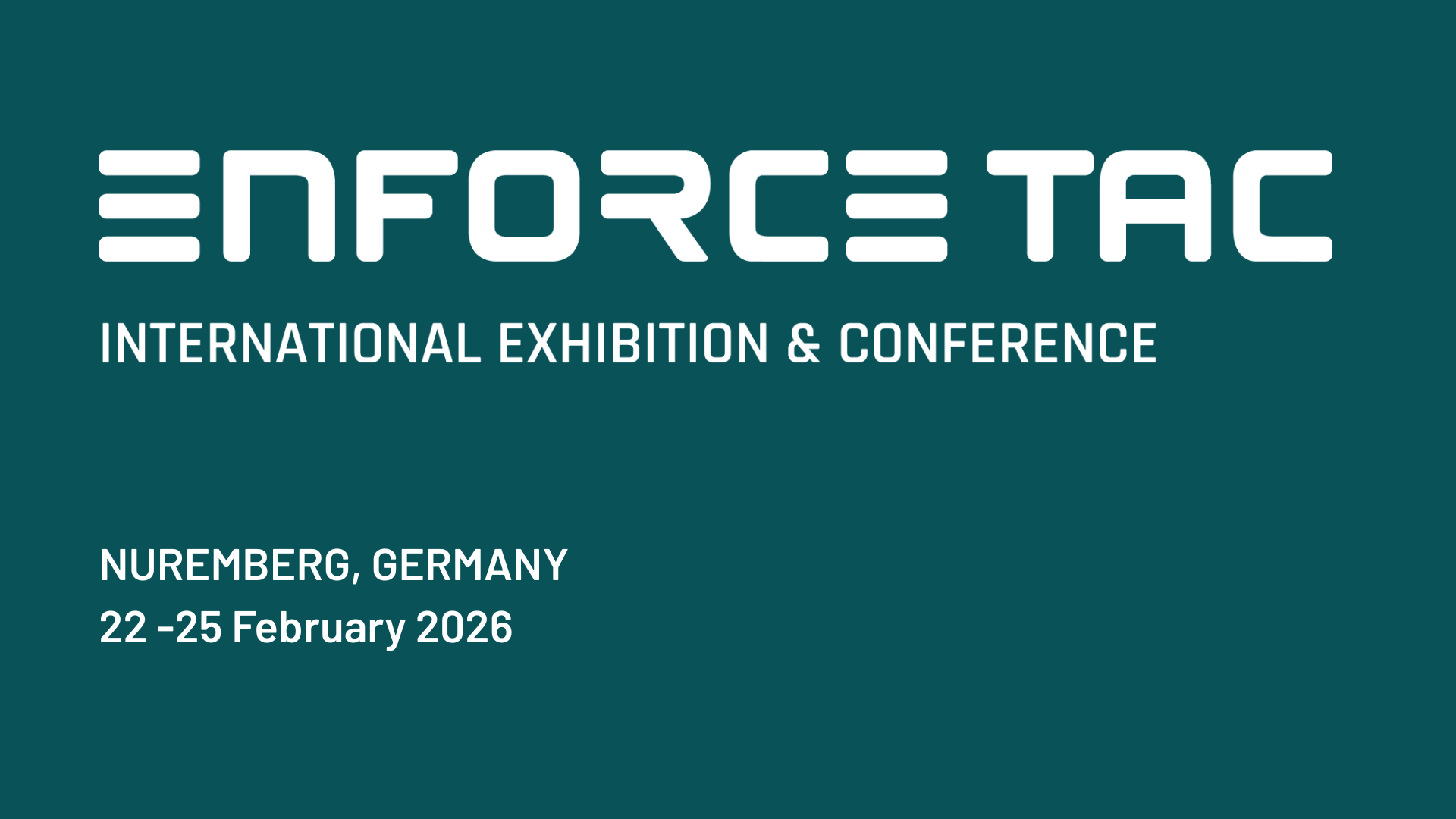Enforcetac 2026: Europe expansion &amp; Counter UAS