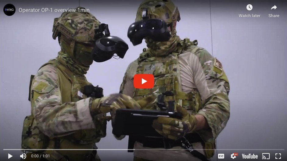 Operator XR - Military and Police Virtual Reality Systems