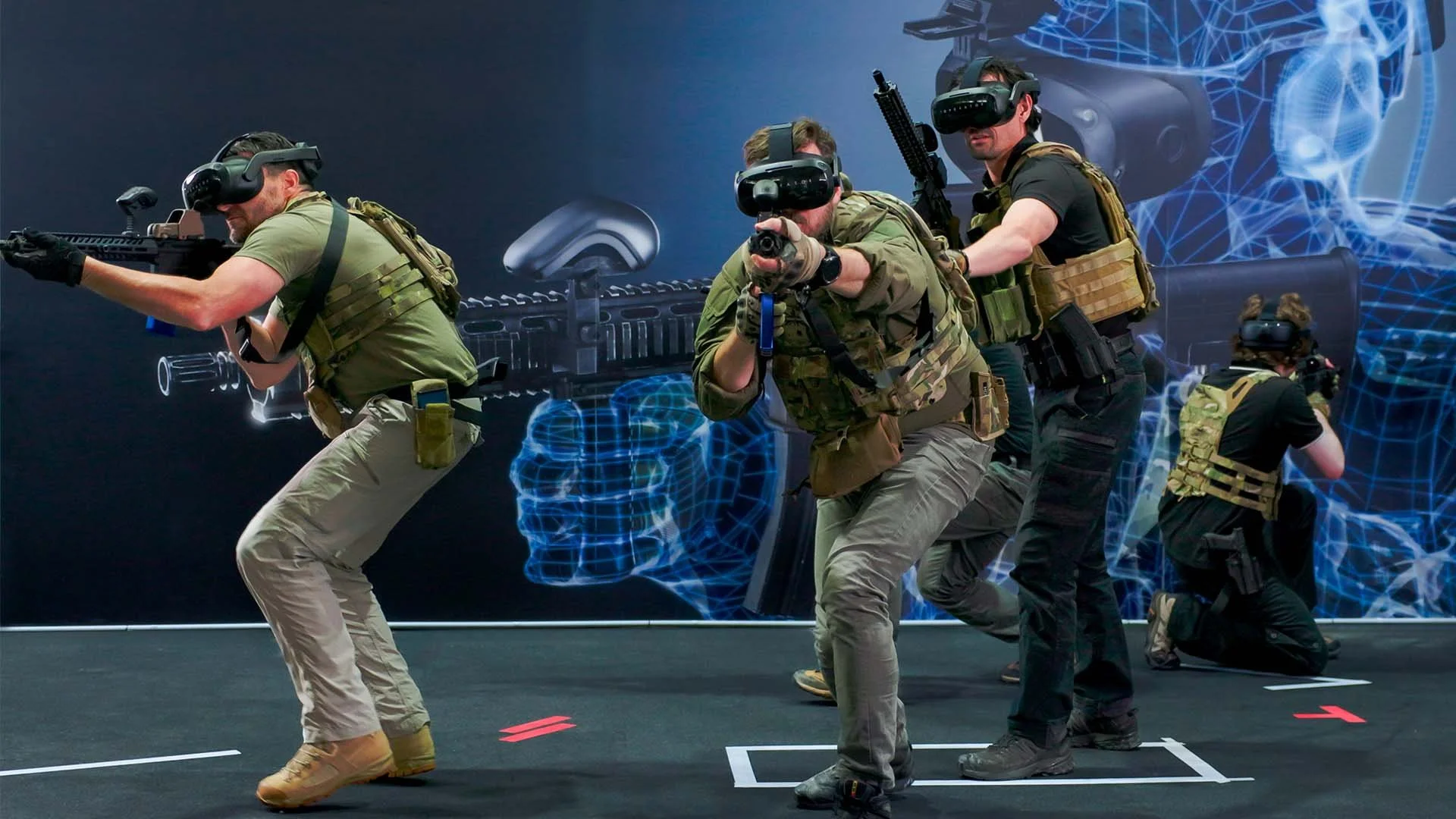 Operators undergoing CQB training