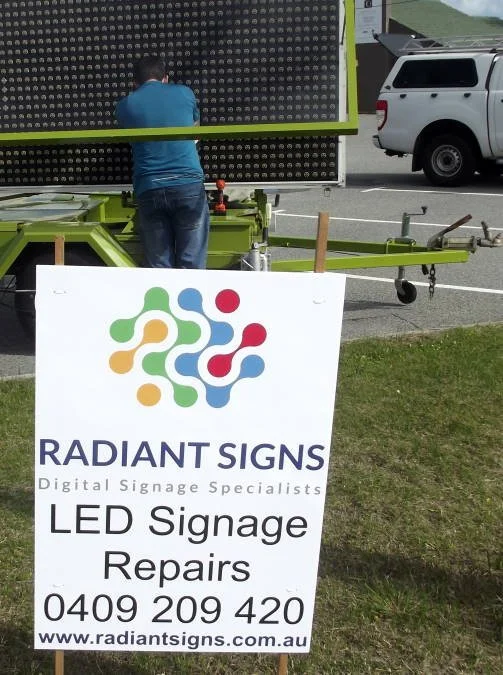 LED sign repair
