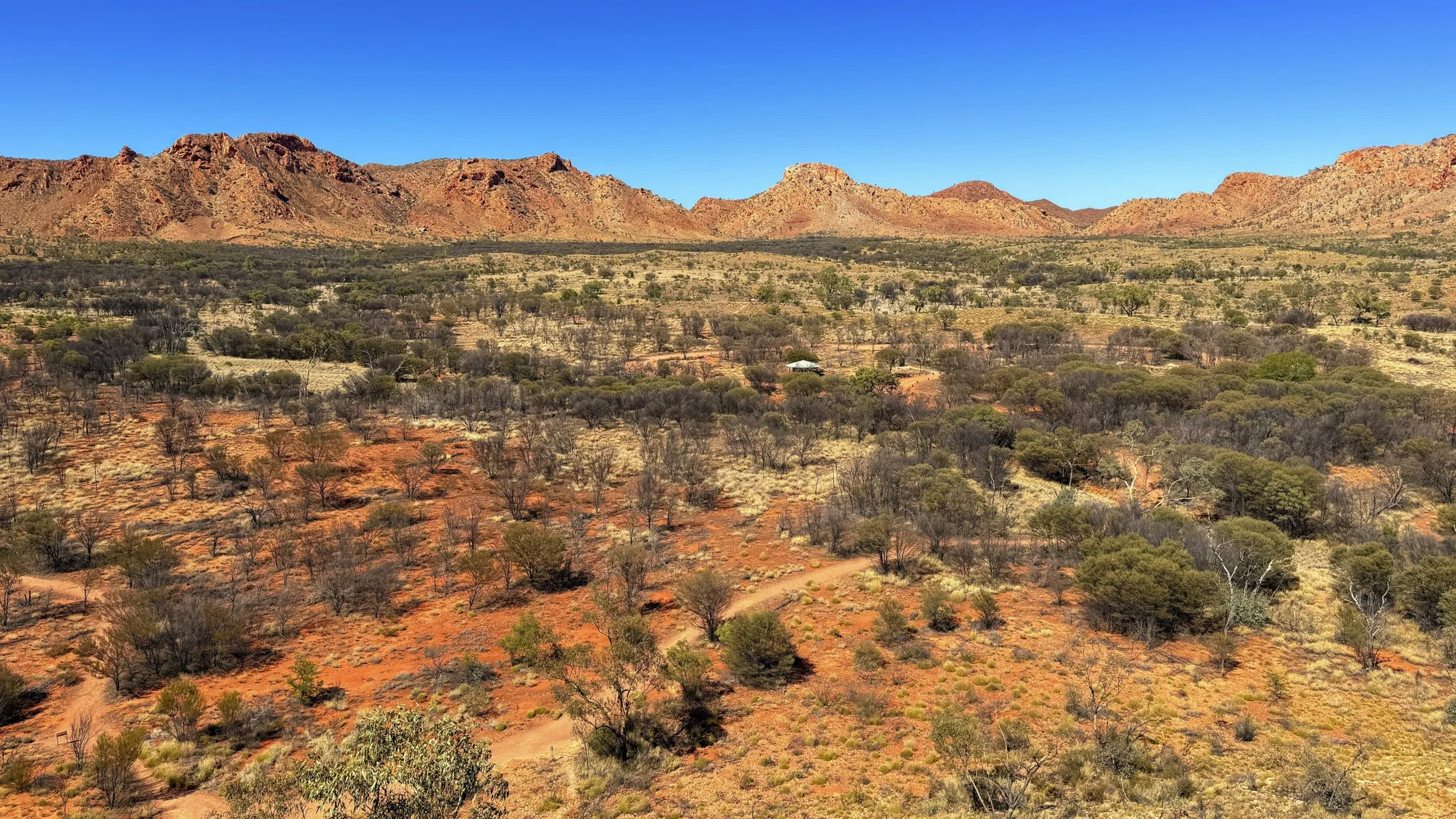 Gosse bluff lookout @ NT, Red Center way, Namatjira drive
