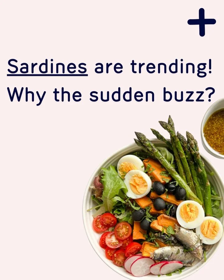 Sardines might be trending, but the science behind them isn&rsquo;t new 🐟

One reason for the buzz? We&rsquo;re not getting enough omega-3s.
In the UK, oily fish intake is well below recommendations, despite strong evidence for the role of EPA and D