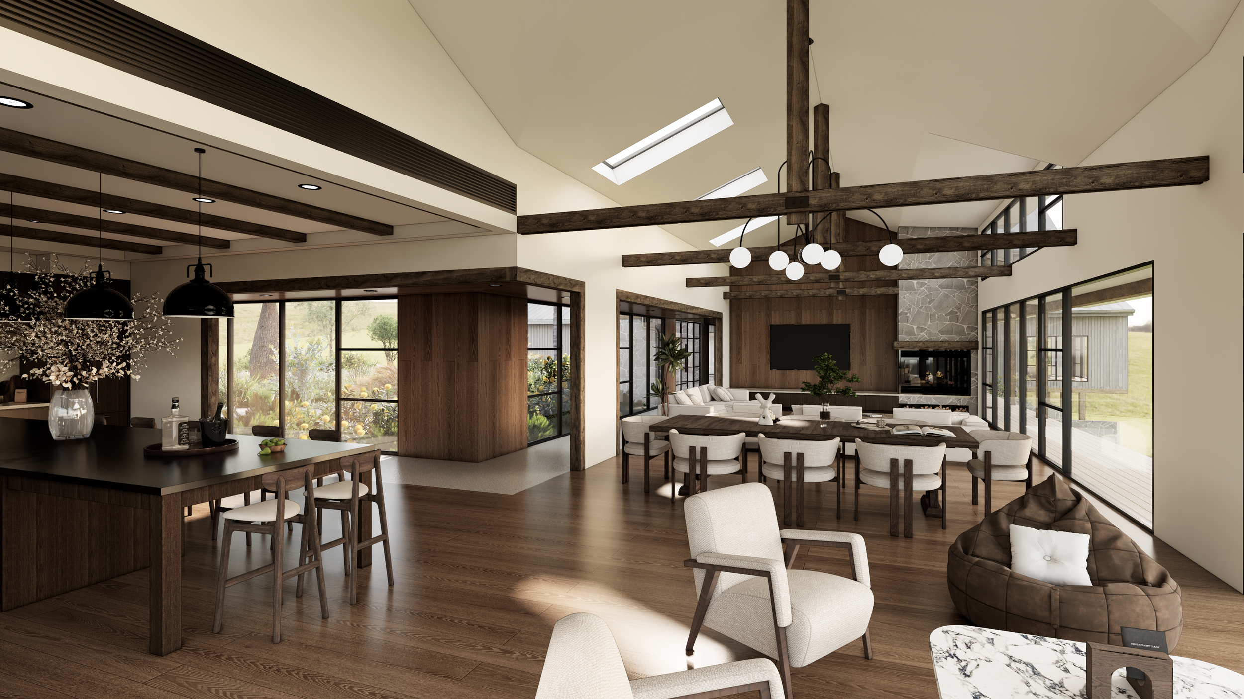 Open plan living