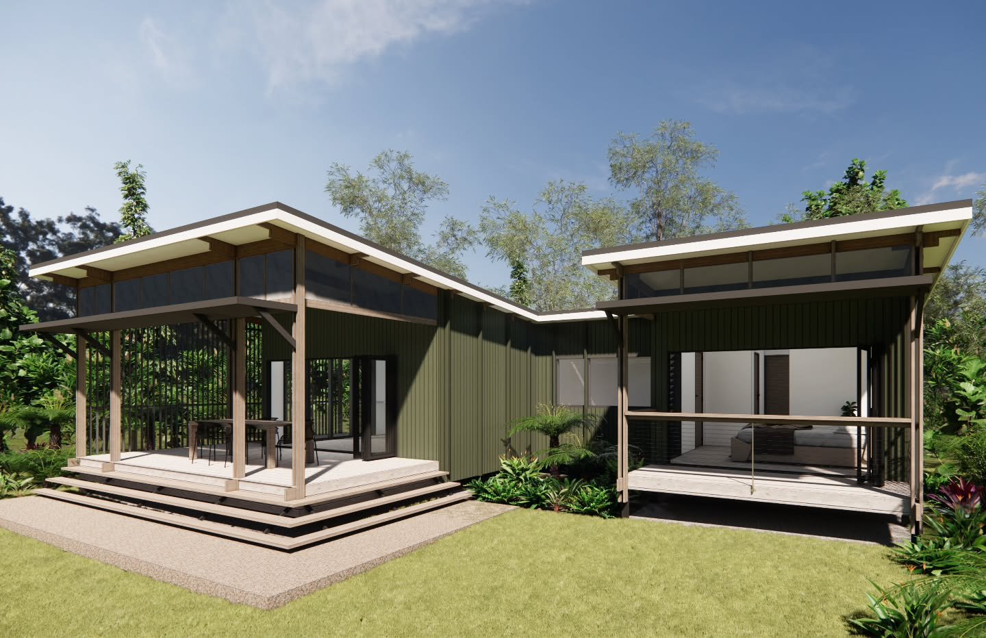 60sqm small holiday / retreat home.  BAAHOUSE custom Lincoln design. @baahouse @baahousebaastudioarchitecture #smallhouse #design #retreat #goldcoast #goldcoasthinterland #homes #baahouse #retirement #lifestyle #tinyhouse ##homedesign #smallhouse ##g