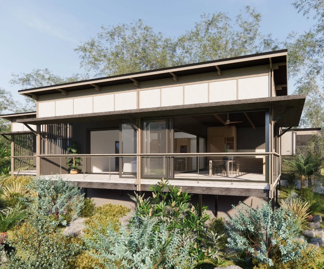 LINCOLN 100sqm small house + deck at design stage for a new lifestyle block. 
Perfect for a secondary dwelling, retirement, teenage retreat, or 1st home. Designed by @baahouse 
@baahouse @baahousebaastudioarchitecture #homebeautiful #lifestyle #archi