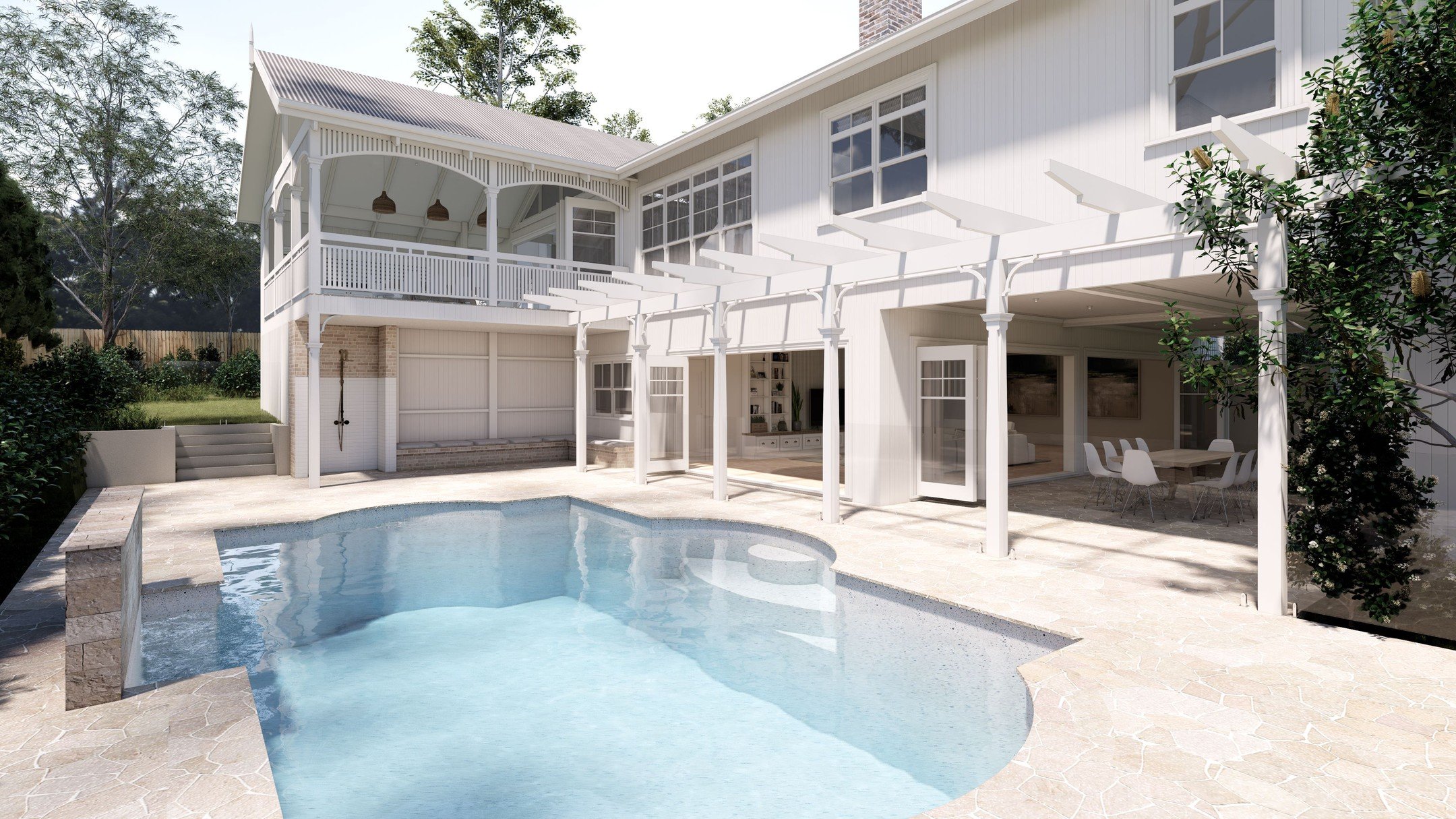 Take your outdoor space to the next level. Check out this luxury pool design☀️😎🏊

#outdoorliving #poolgoals #luxurylifestyle #luxuryhomes #architecture #architecturaldesign #summer #designinspiration #backyardgoals #modernoutdoors #poolside #poolsi