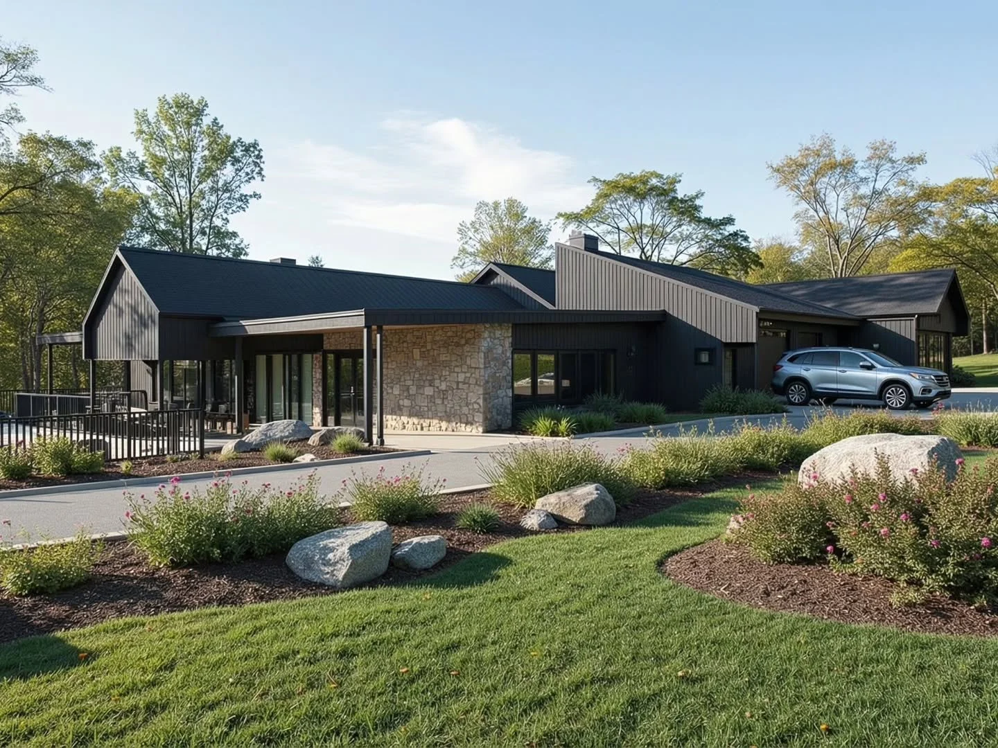 One of our standout design projects. CEDAR CREEK ESTATE HOME. Crafted for a distinctive acerage property. Let us help you plan for your dream home. BAASTUDIO Architecture. @gdsconsultingengineers #brisbanehomes #rural #country #millionaire #architect