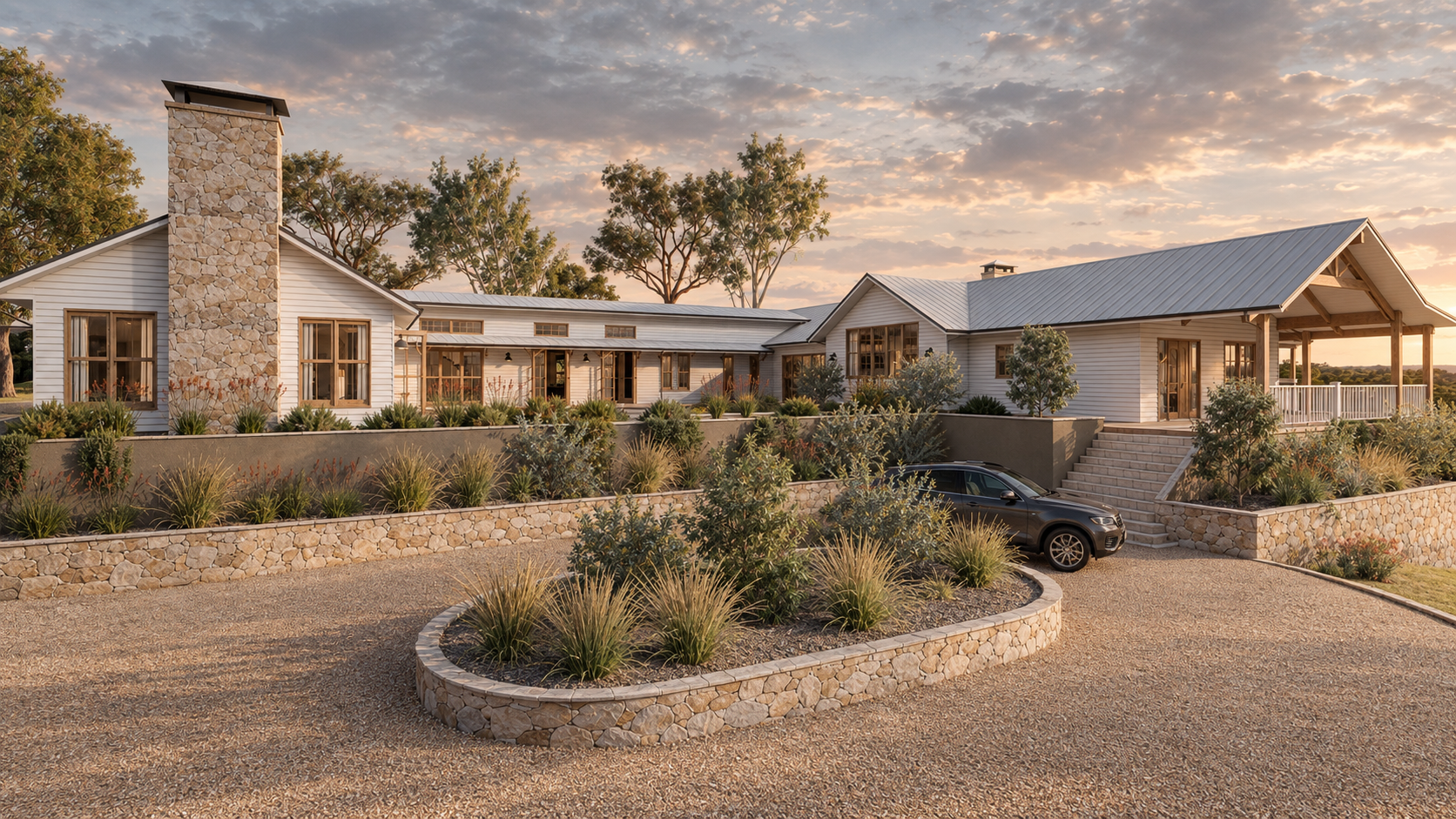 SCENIC RIM. American Farmhouse renovation
