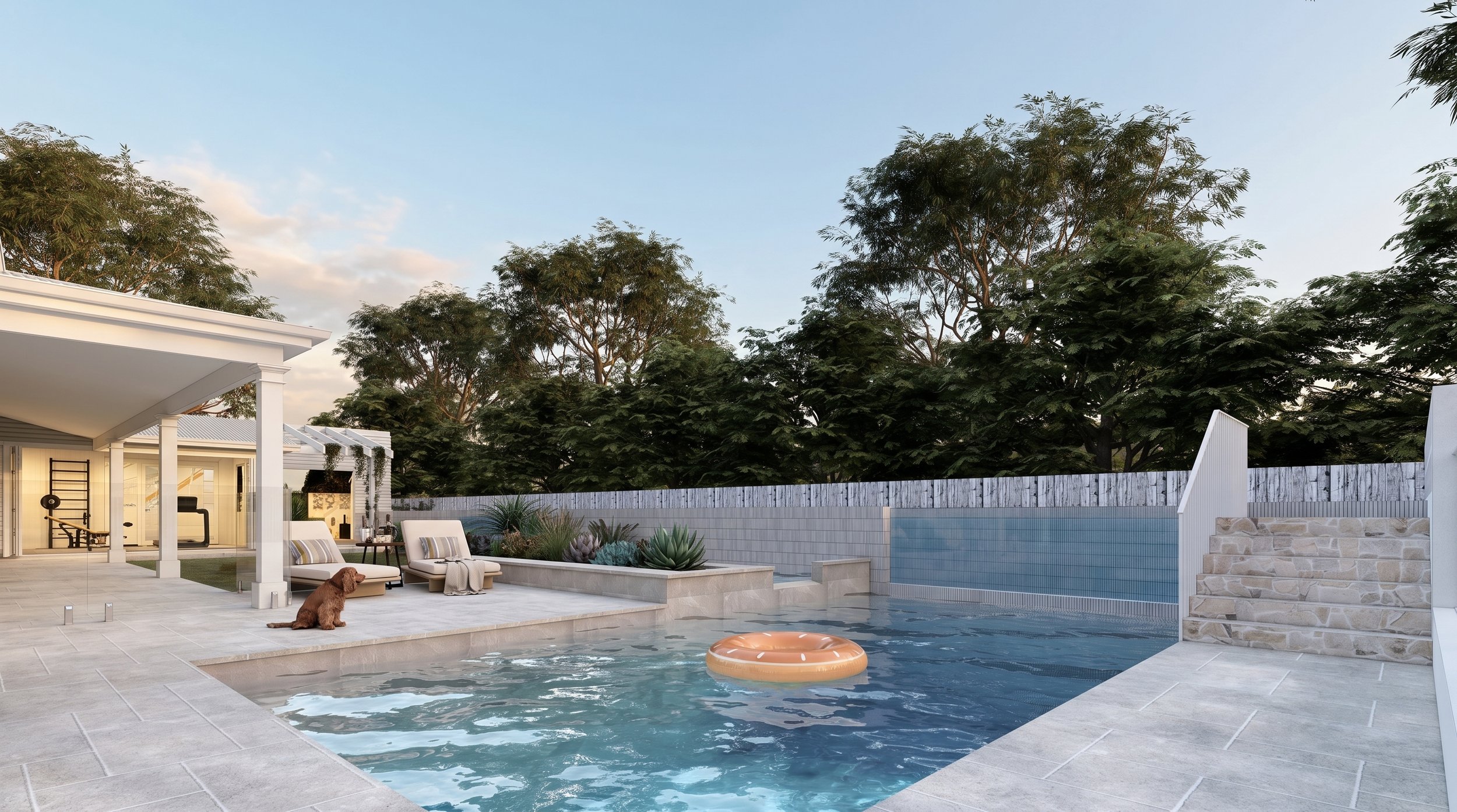 Pool view